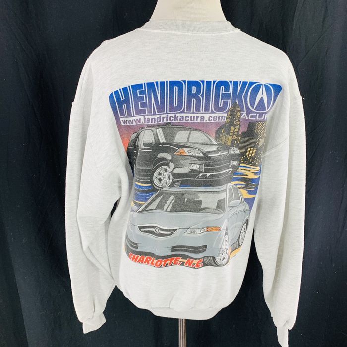 Vintage Acura Hendricks Automobile Dealership Sweatshirt Sz Medium