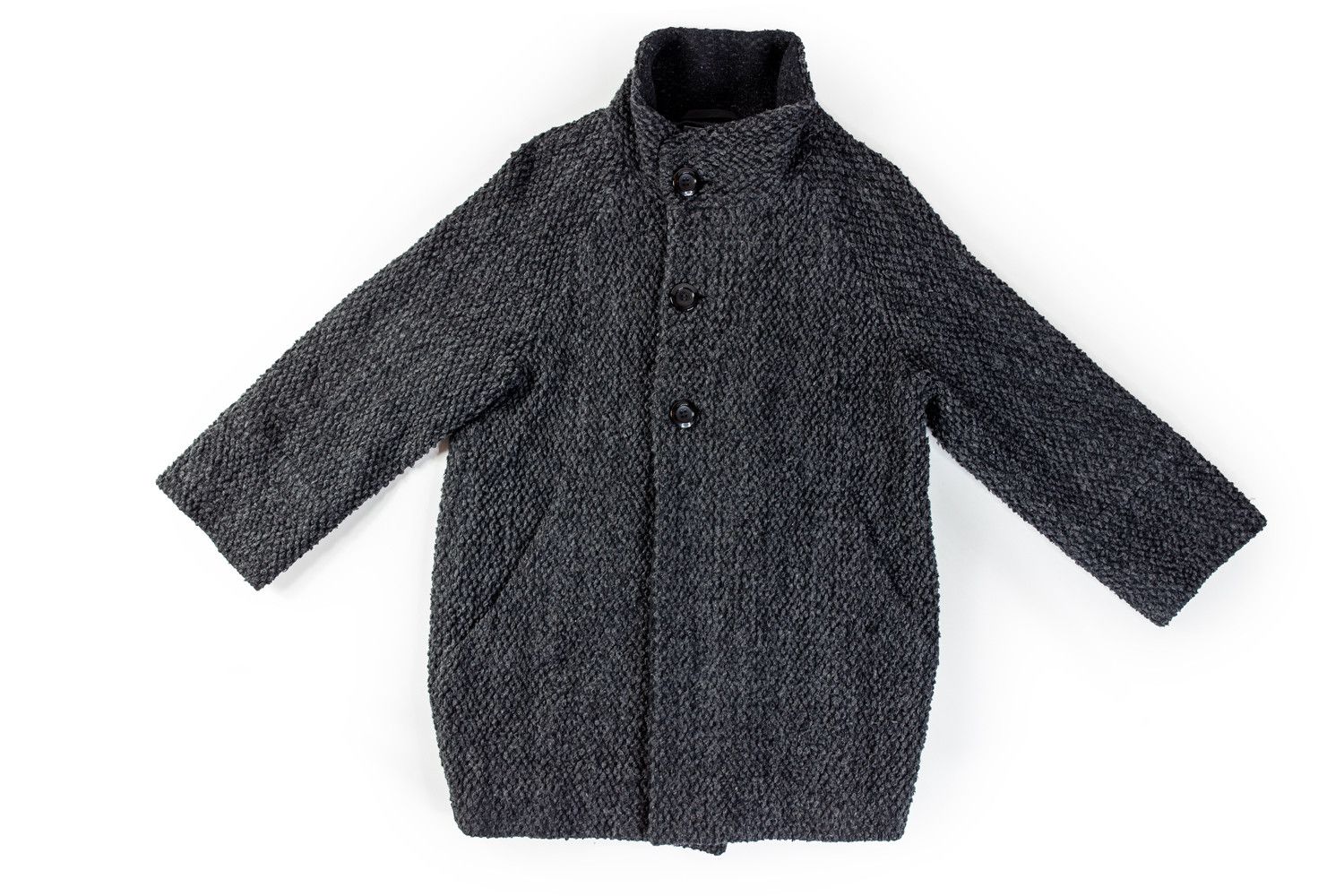Pure Indigo Blue Blue Japan Wool Coat