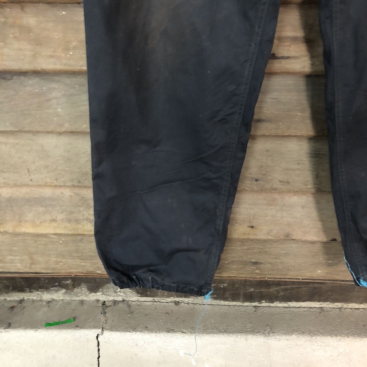 Vintage Japanese Brand Dark Blue Faded utility Cargo Pants #7118 Size US 40 / EU 56 - 9 Thumbnail
