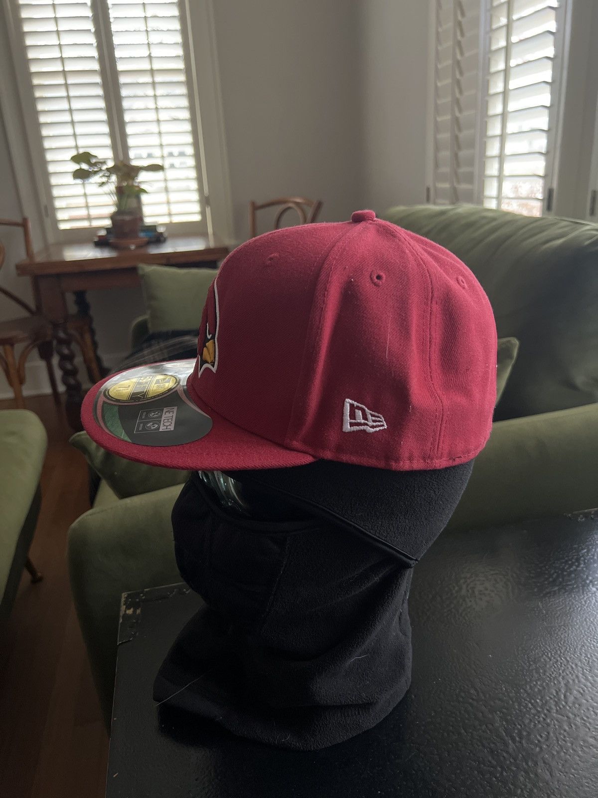 NFL × New Era Arizona Cardinals 59FIFTY Fitted Hat, Red Size ONE SIZE - 2 Thumbnail
