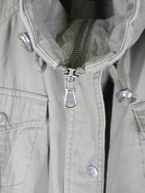 Guess × Vintage Rare Vintage Guess Tactical Pocket Military Style Jacket Size US XL / EU 56 / 4 - 5 Thumbnail