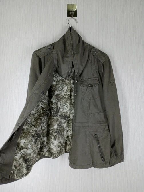 Guess × Vintage Rare Vintage Guess Tactical Pocket Military Style Jacket Size US XL / EU 56 / 4 - 4 Thumbnail