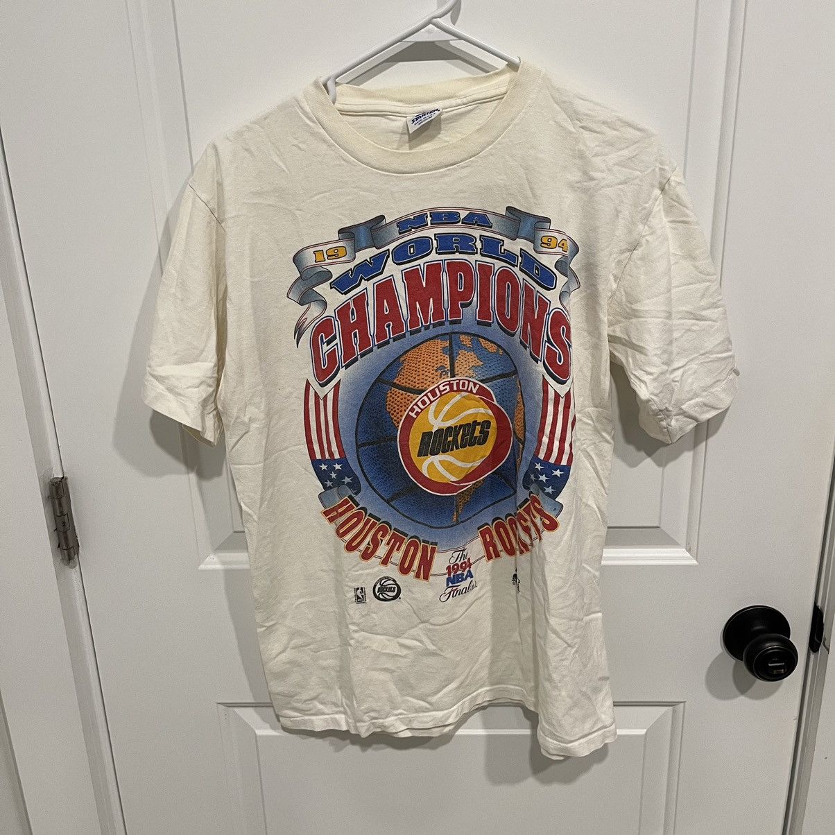 Vintage Vintage 1994 Houston Rockets NBA Champions Starter Shirt | Grailed