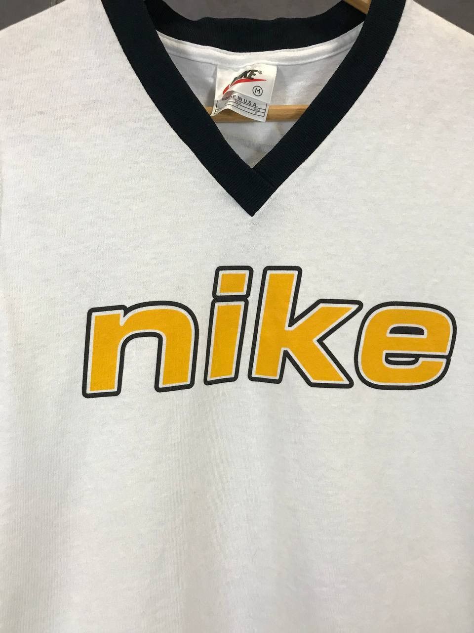 Nike × Vintage Nike swoosh streetwear vintage made in USA center logo Size US M / EU 48-50 / 2 - 3 Thumbnail