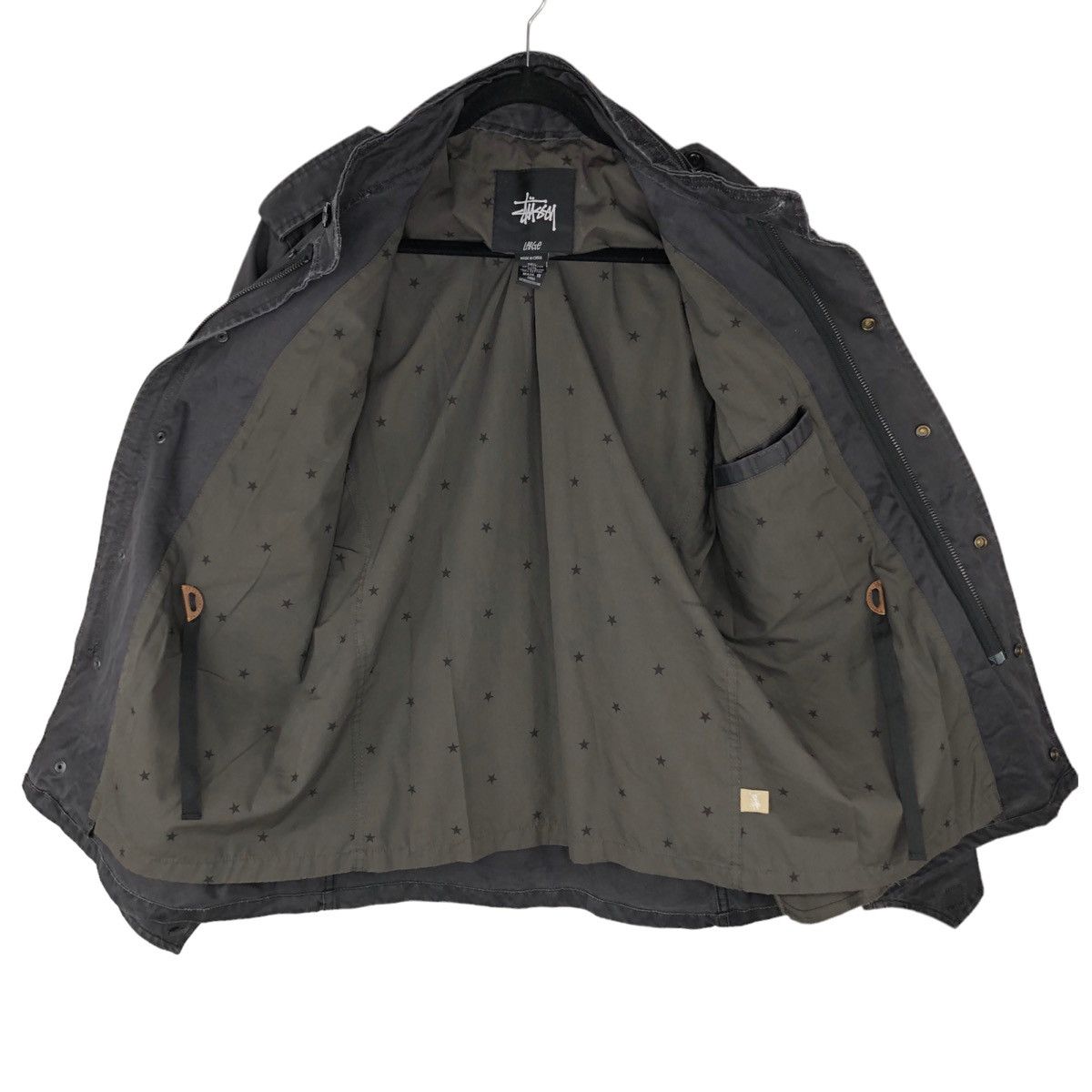 Stussy Stussy Distressed Military Field Coat Size US L / EU 52-54 / 3 - 4 Thumbnail