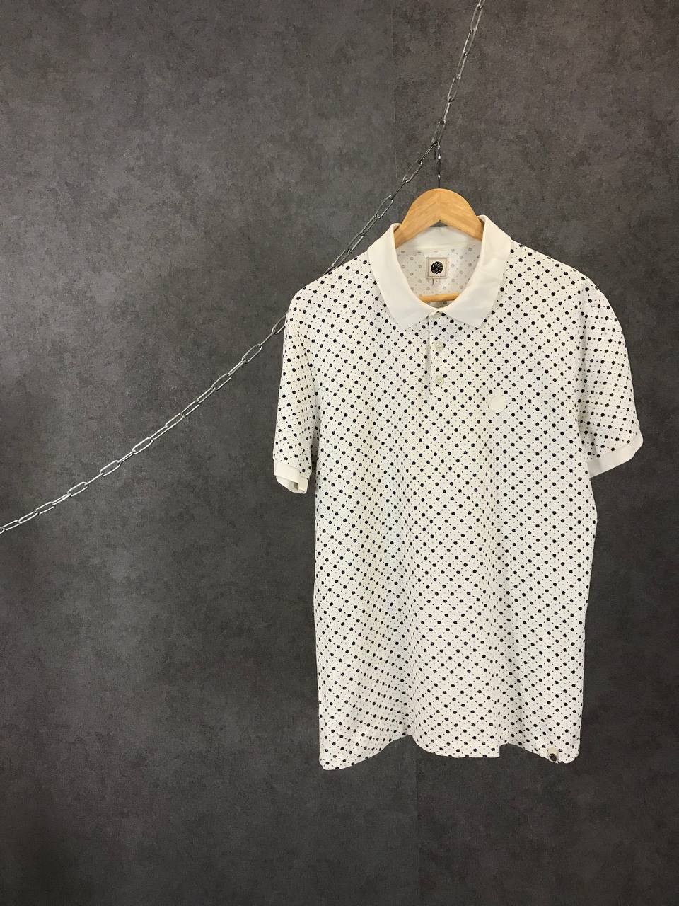 Pretty Green Pretty Green crazy overprinted polo tee Size US L / EU 52-54 / 3 - 1 Thumbnail