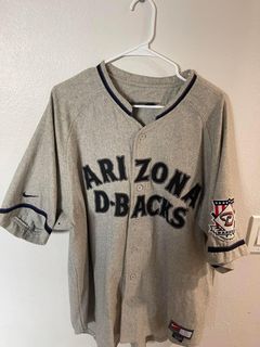 Majestic, Shirts, Vintage Retro Majestic Arizona Diamondbacks Jersey Size  L Luis Gonzalez 2