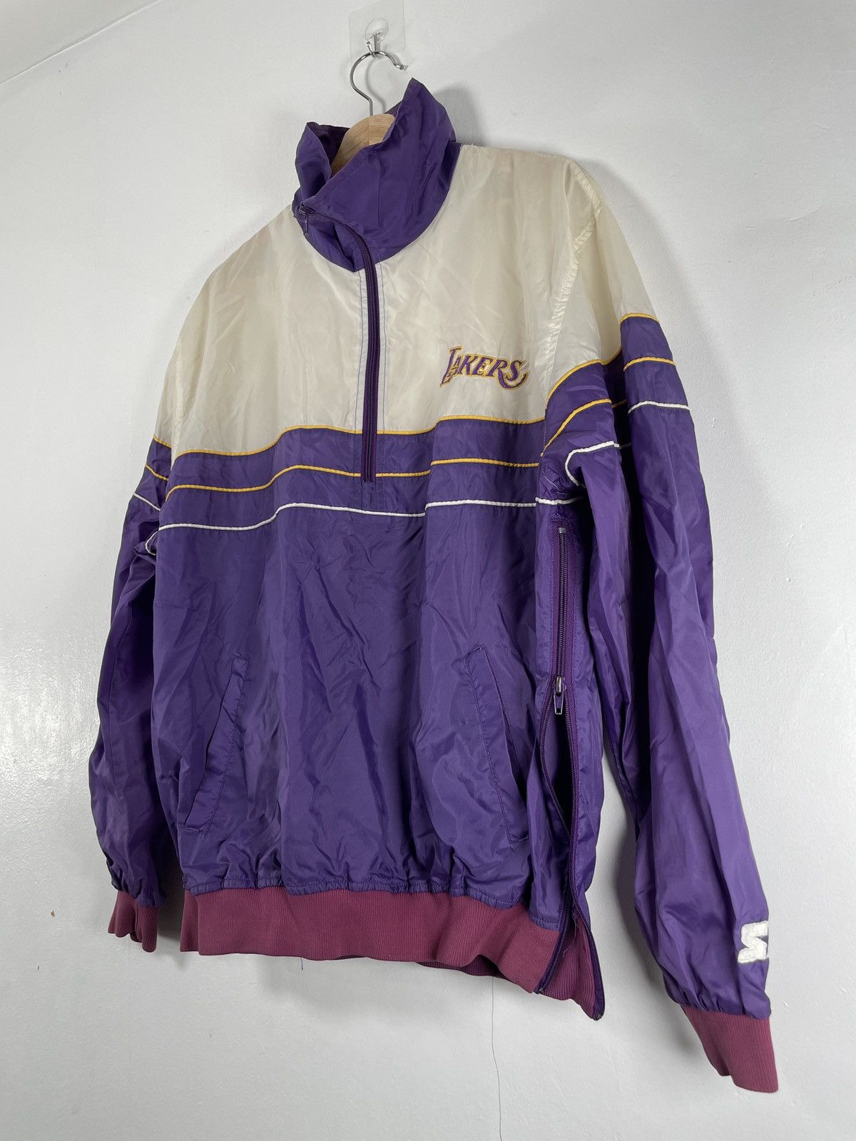 Vintage Lakers Warmup Jacket
