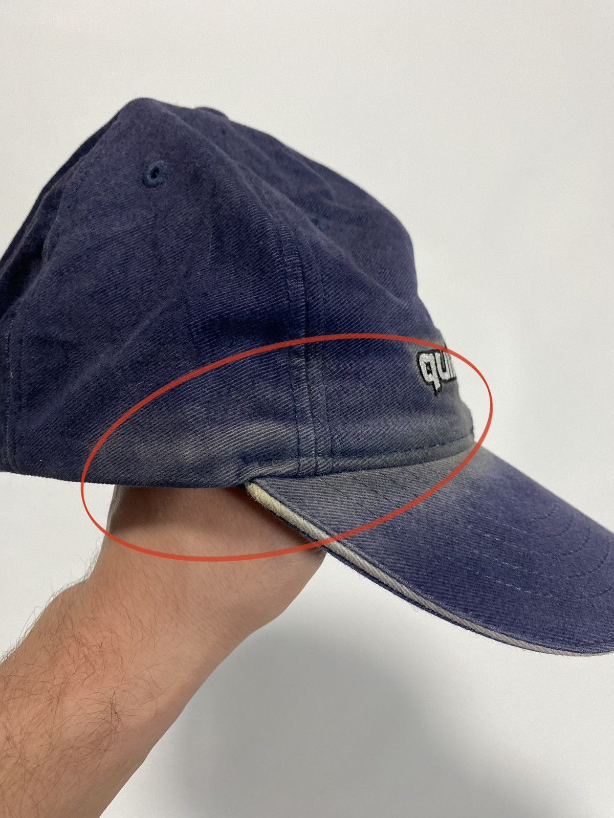 Quiksilver Vintage 90s Quiksilver cap rare retro Y2K Size ONE SIZE - 6 Thumbnail