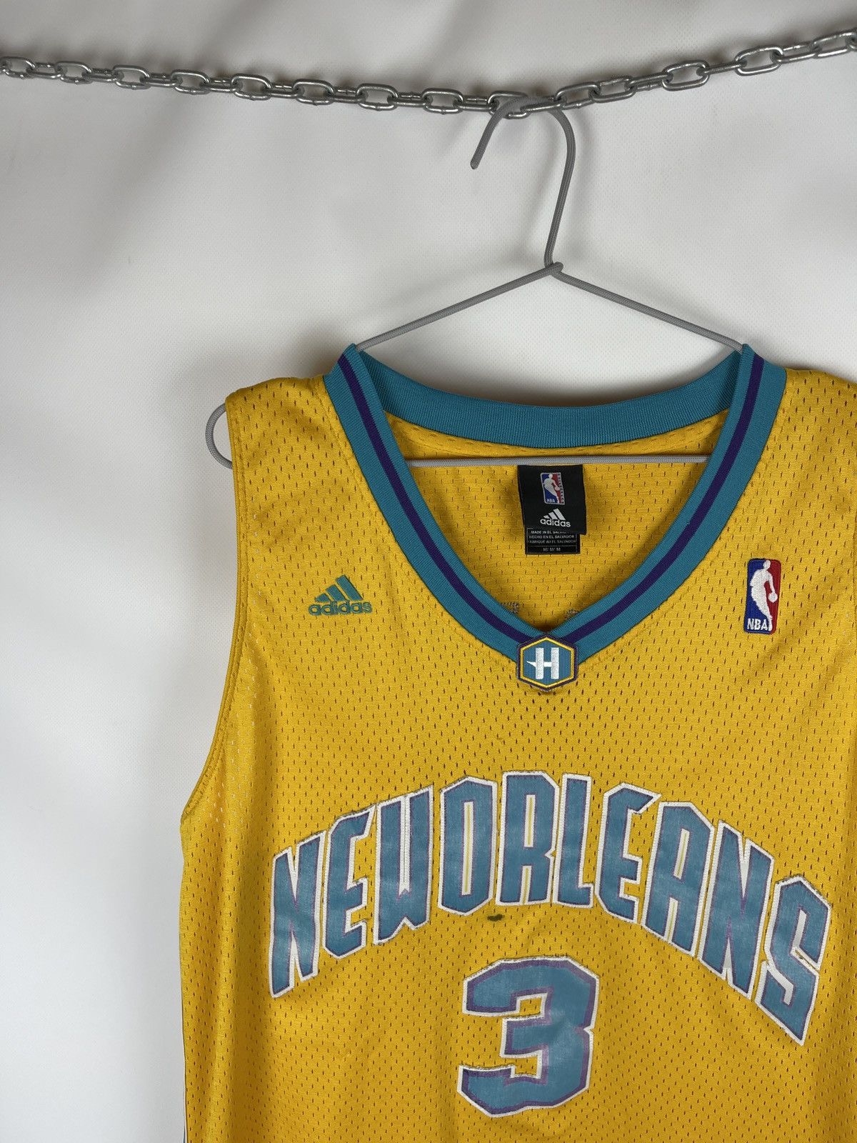Adidas Adidas New Orleans Hornets #3 Paul vintage jersey shirt Size US M / EU 48-50 / 2 - 3 Thumbnail