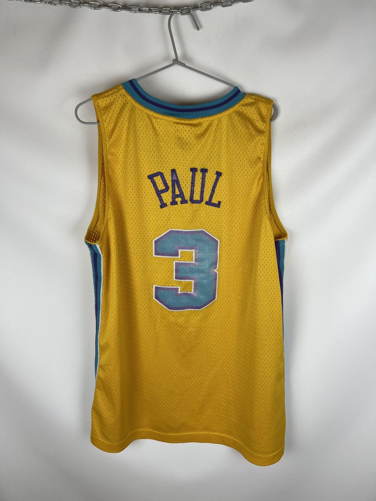 Adidas Adidas New Orleans Hornets #3 Paul vintage jersey shirt Size US M / EU 48-50 / 2 - 2 Thumbnail