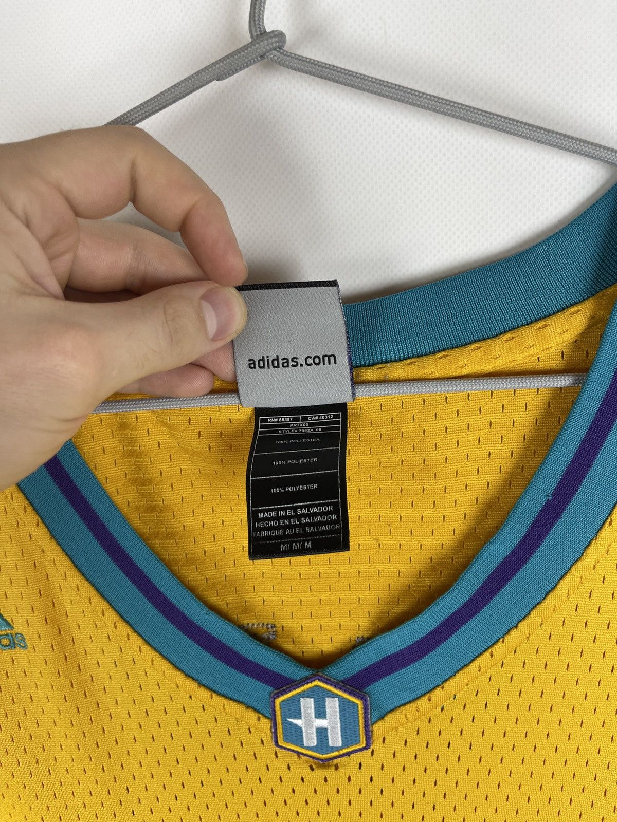 Adidas Adidas New Orleans Hornets #3 Paul vintage jersey shirt Size US M / EU 48-50 / 2 - 6 Thumbnail