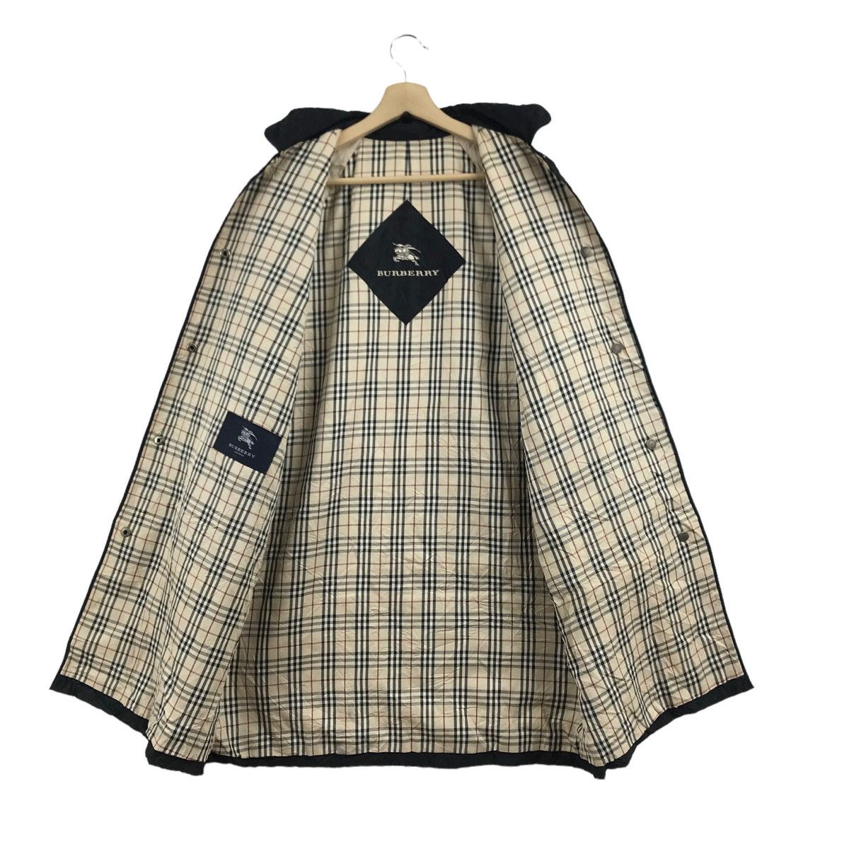 Burberry BURBERRY LONDON Quilted Trench Coat Nova Check Size US M / EU 48-50 / 2 - 4 Thumbnail