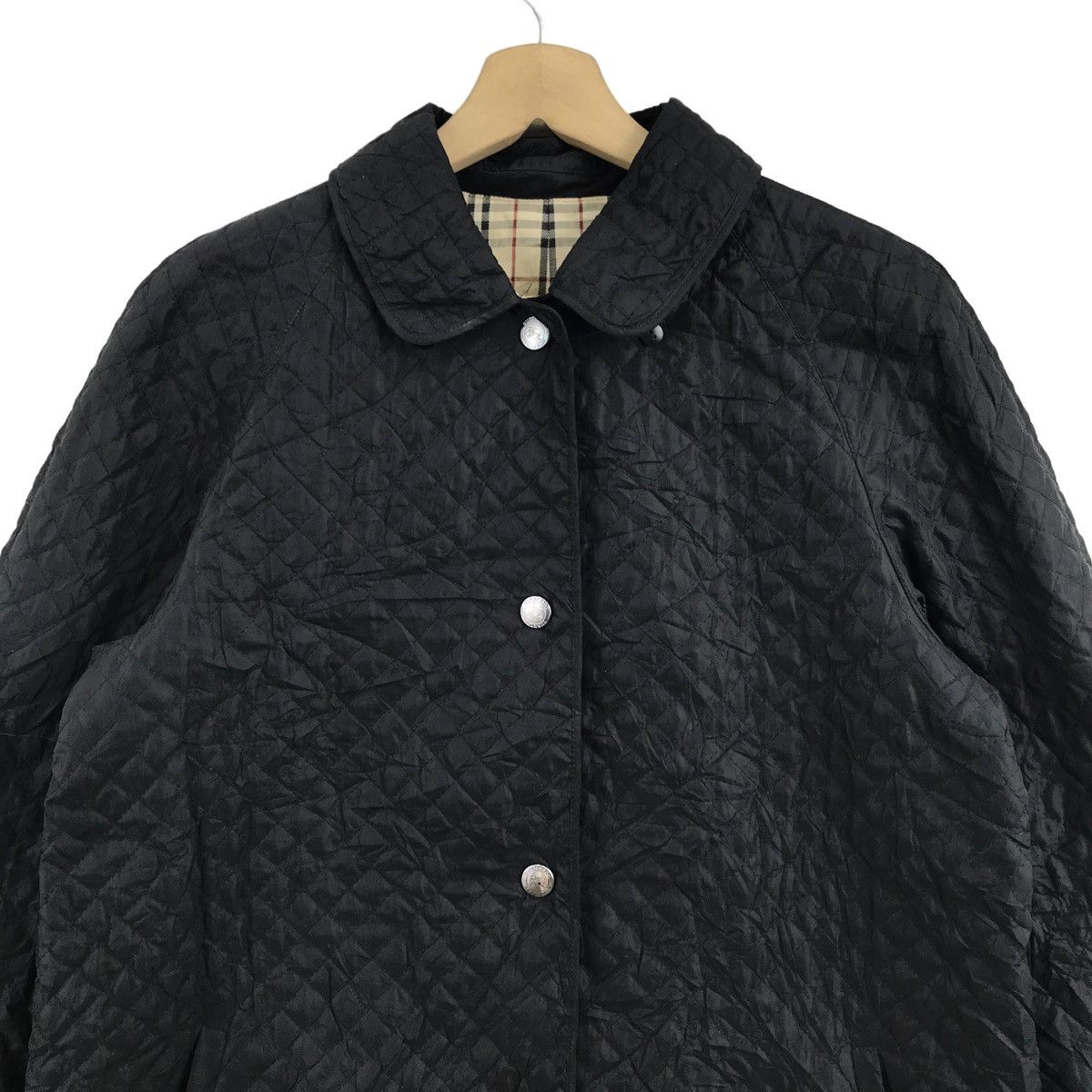 Burberry BURBERRY LONDON Quilted Trench Coat Nova Check Size US M / EU 48-50 / 2 - 2 Thumbnail