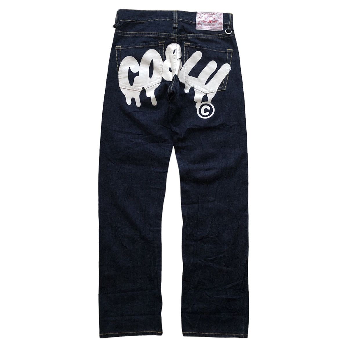 Japanese Brand Co&LU nice Design Printed Denim Pants Size US 30 / EU 46 - 1 Thumbnail
