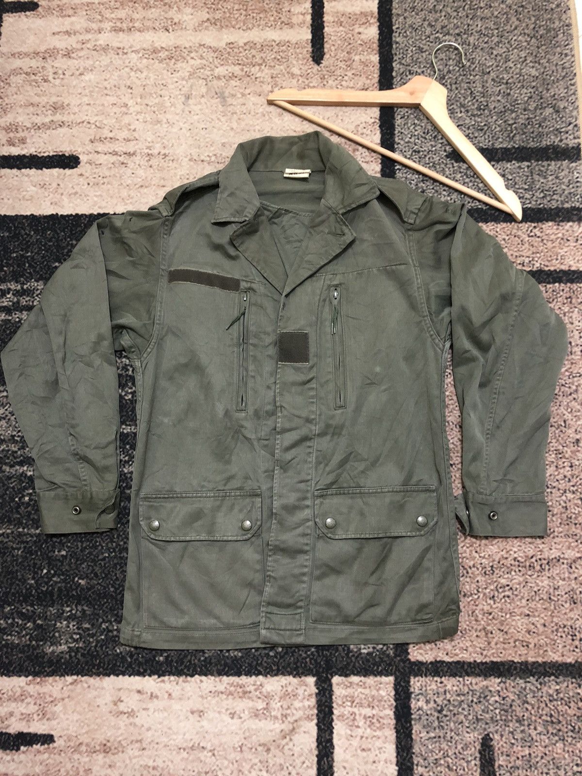 Vintage J. Veyrier Paris French Army Jacket