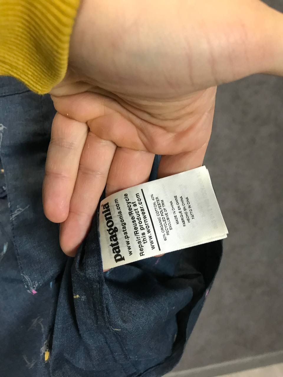 Patagonia Patagonia outdoor streetwear monogram shirt Size US L / EU 52-54 / 3 - 7 Thumbnail