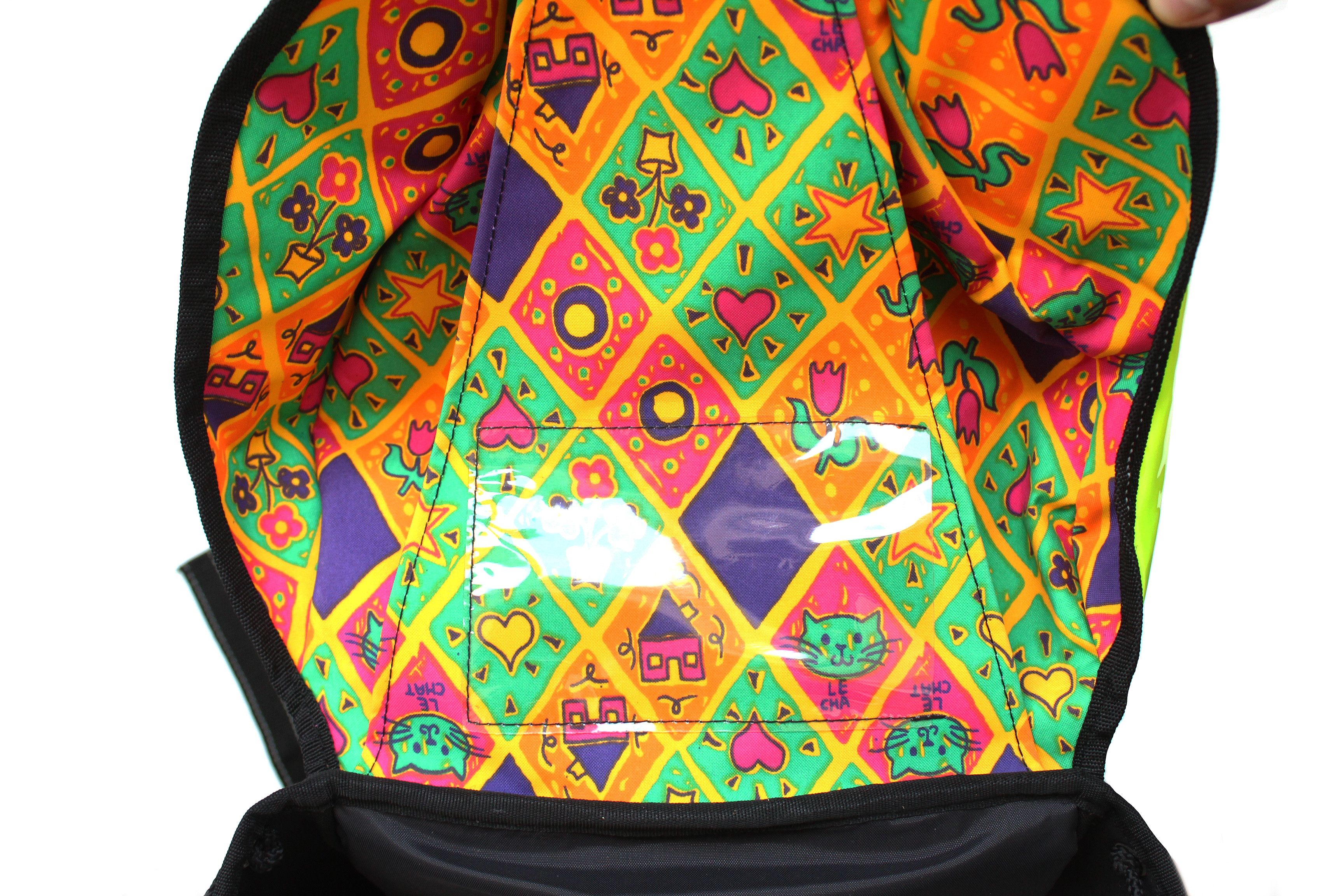 Vintage 90s vintage Le Chat backpack waterproof reflective rucksack Size ONE SIZE - 6 Thumbnail