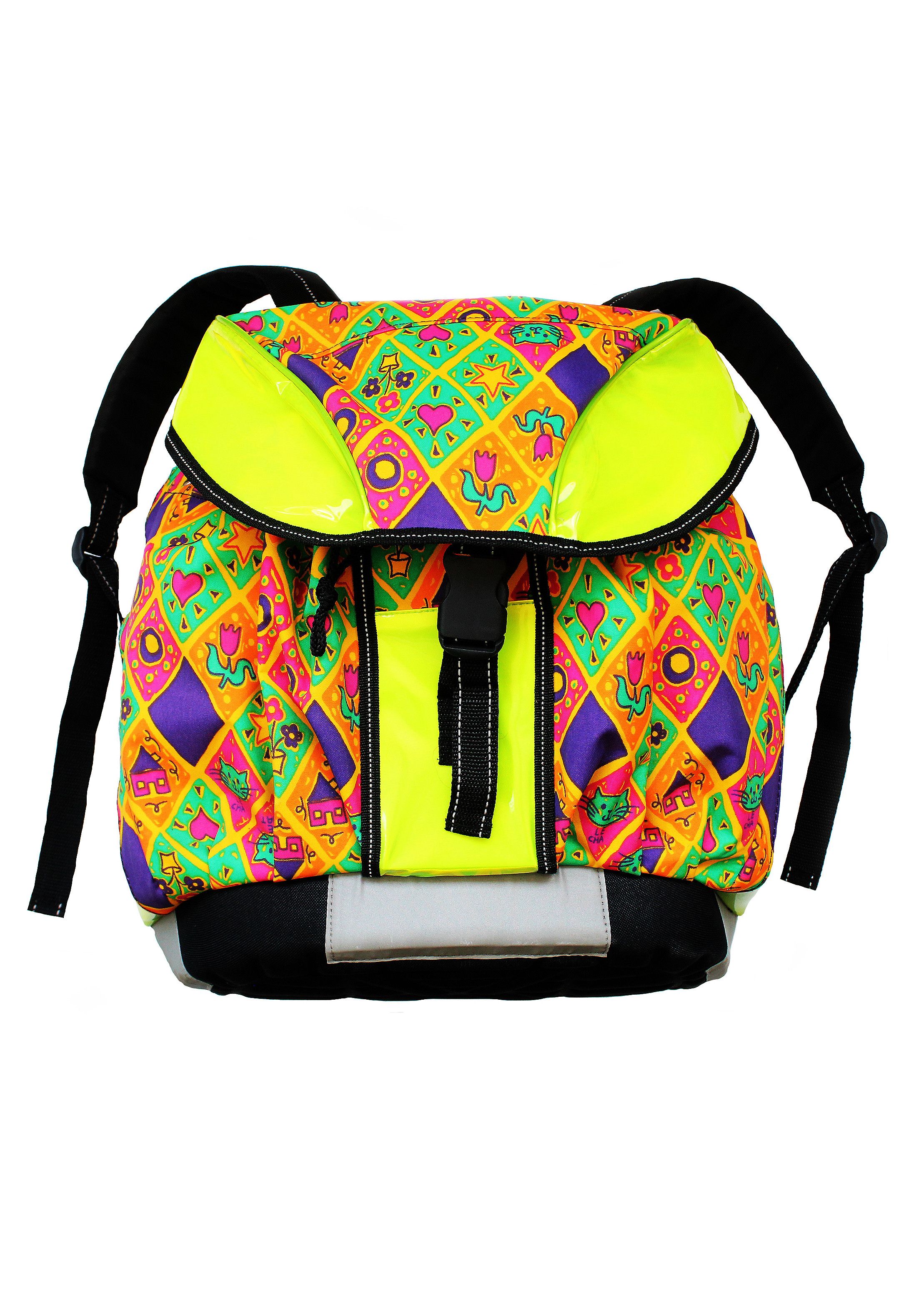 Vintage 90s vintage Le Chat backpack waterproof reflective rucksack Size ONE SIZE - 1 Thumbnail