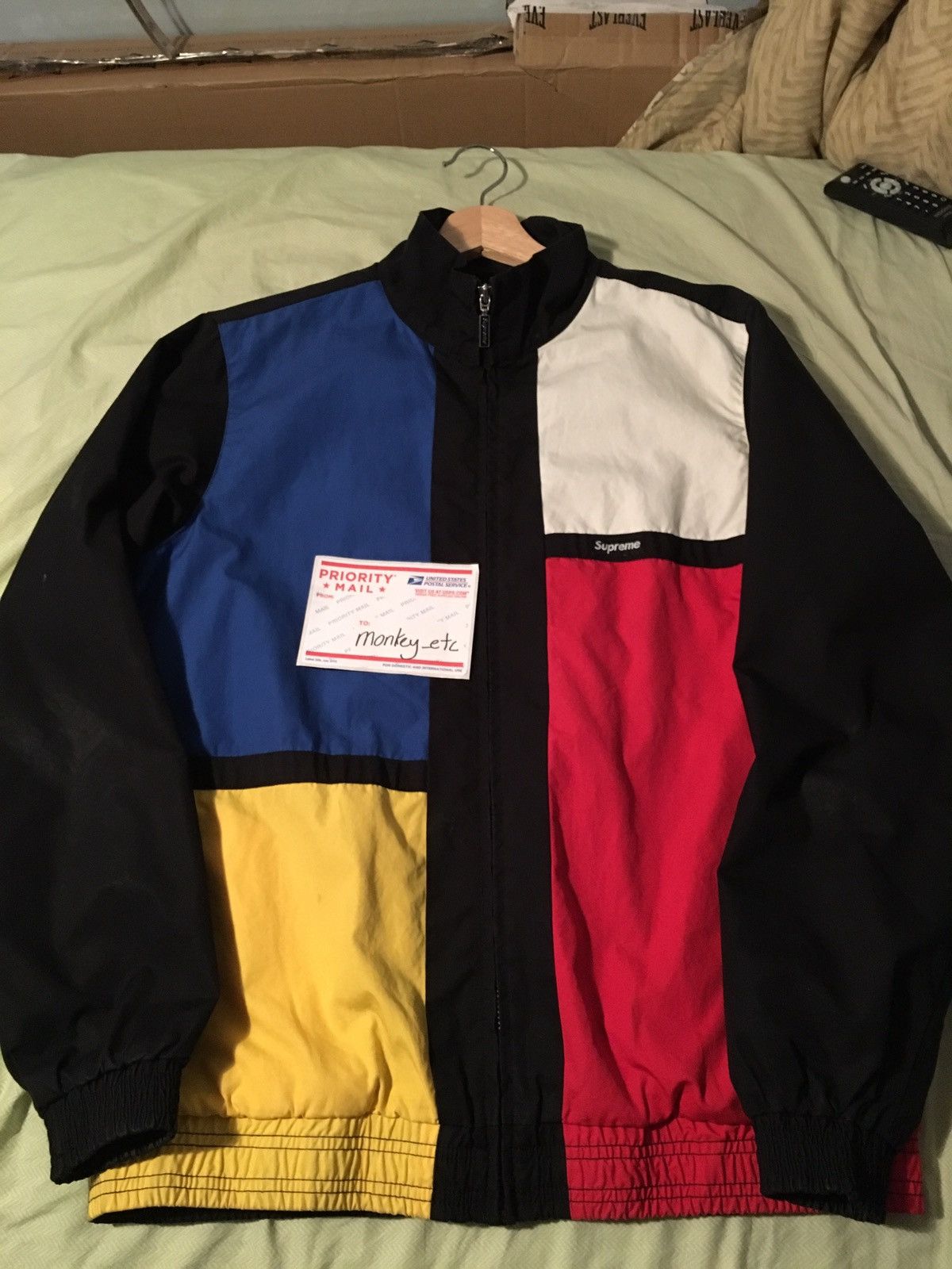 Supreme Supreme Colorblock Track Jacket | Grailed