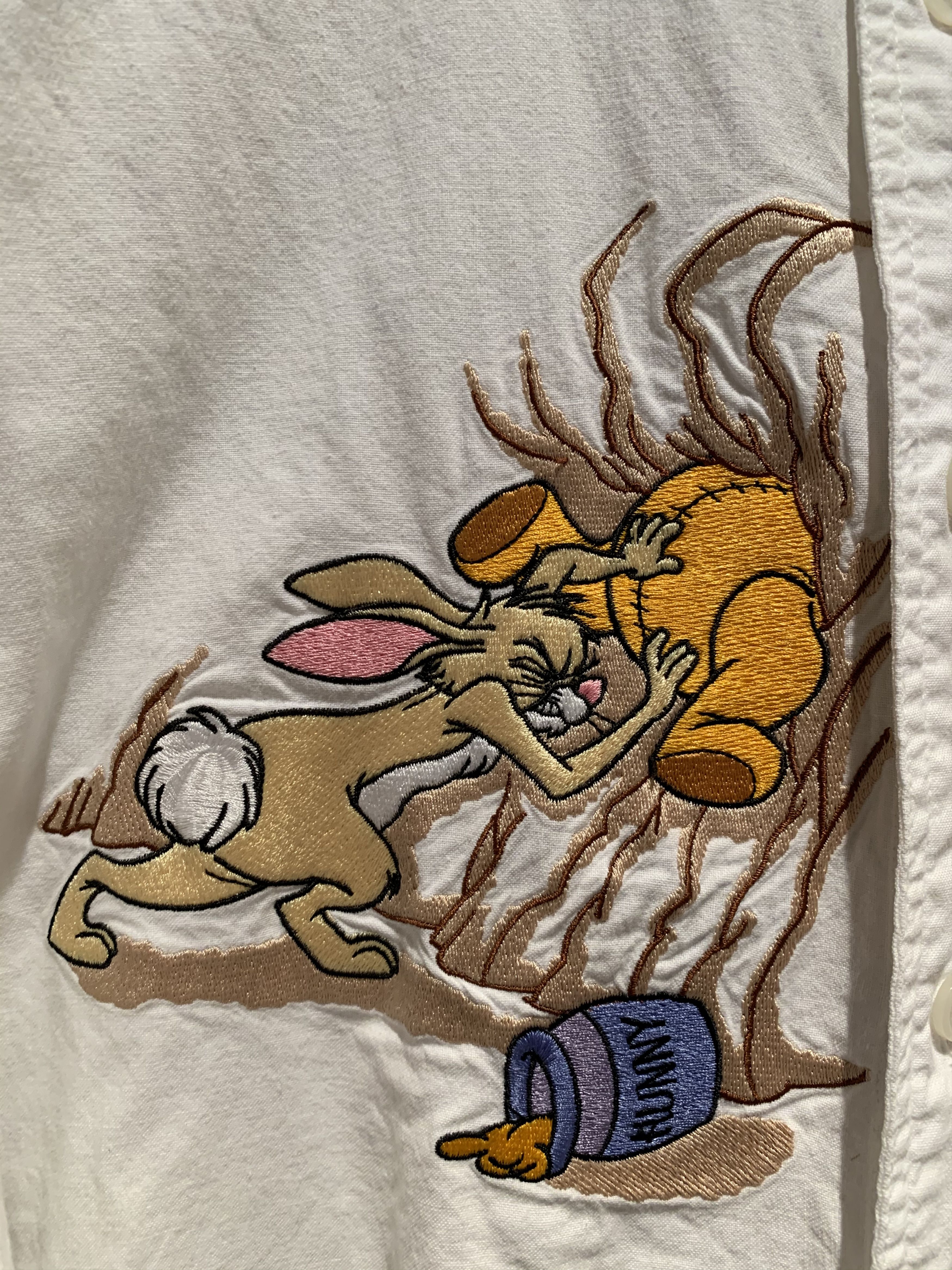 Disney × Vintage RARE Vintage Winnie The Pooh Disney Embroidered Button Shirt Size US XL / EU 56 / 4 - 4 Thumbnail