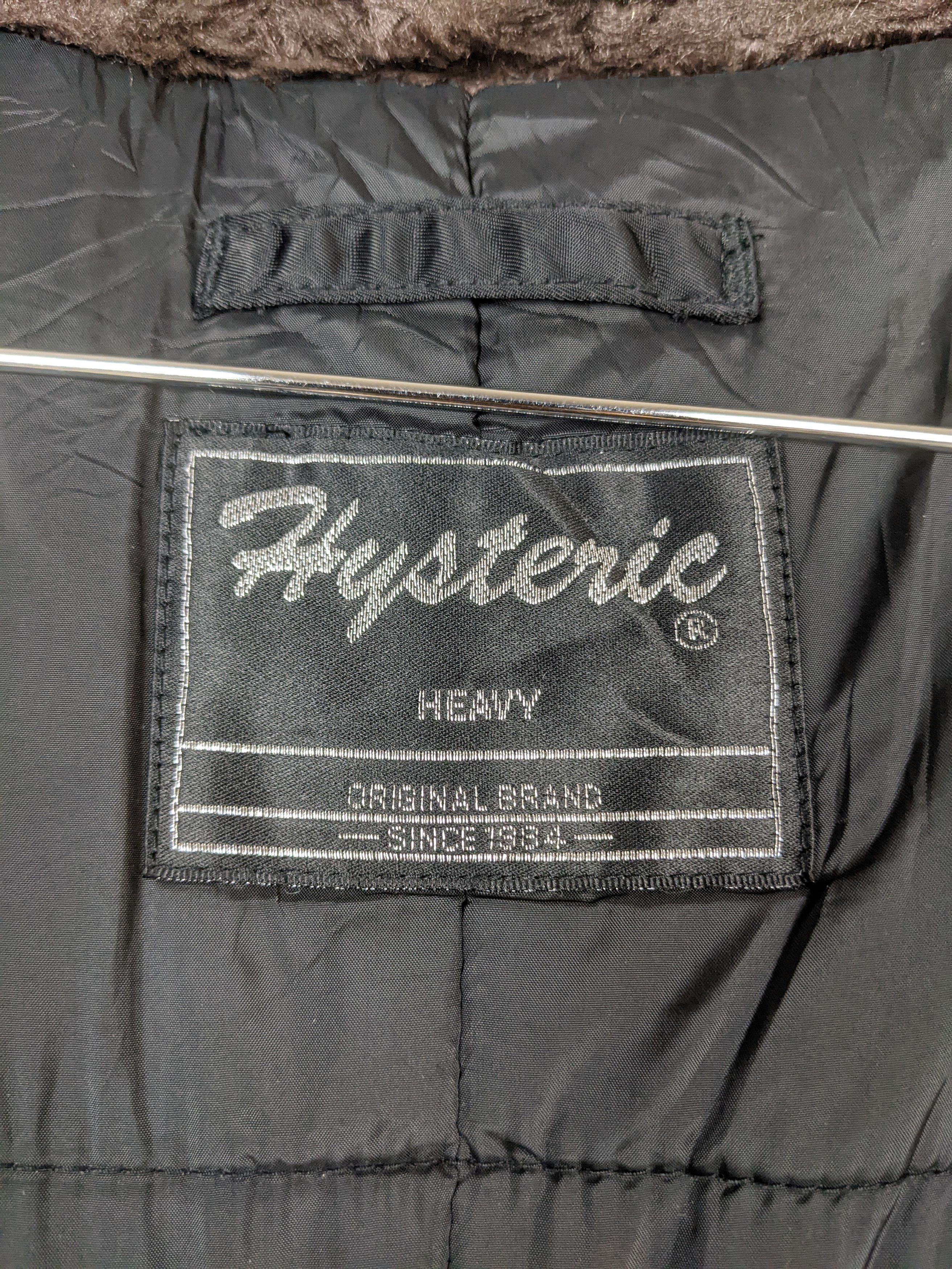 Hysteric Glamour Hysteric Glamour Heavy Label Fur Bomber Jacket Flight Jacket Size US S / EU 44-46 / 1 - 9 Thumbnail
