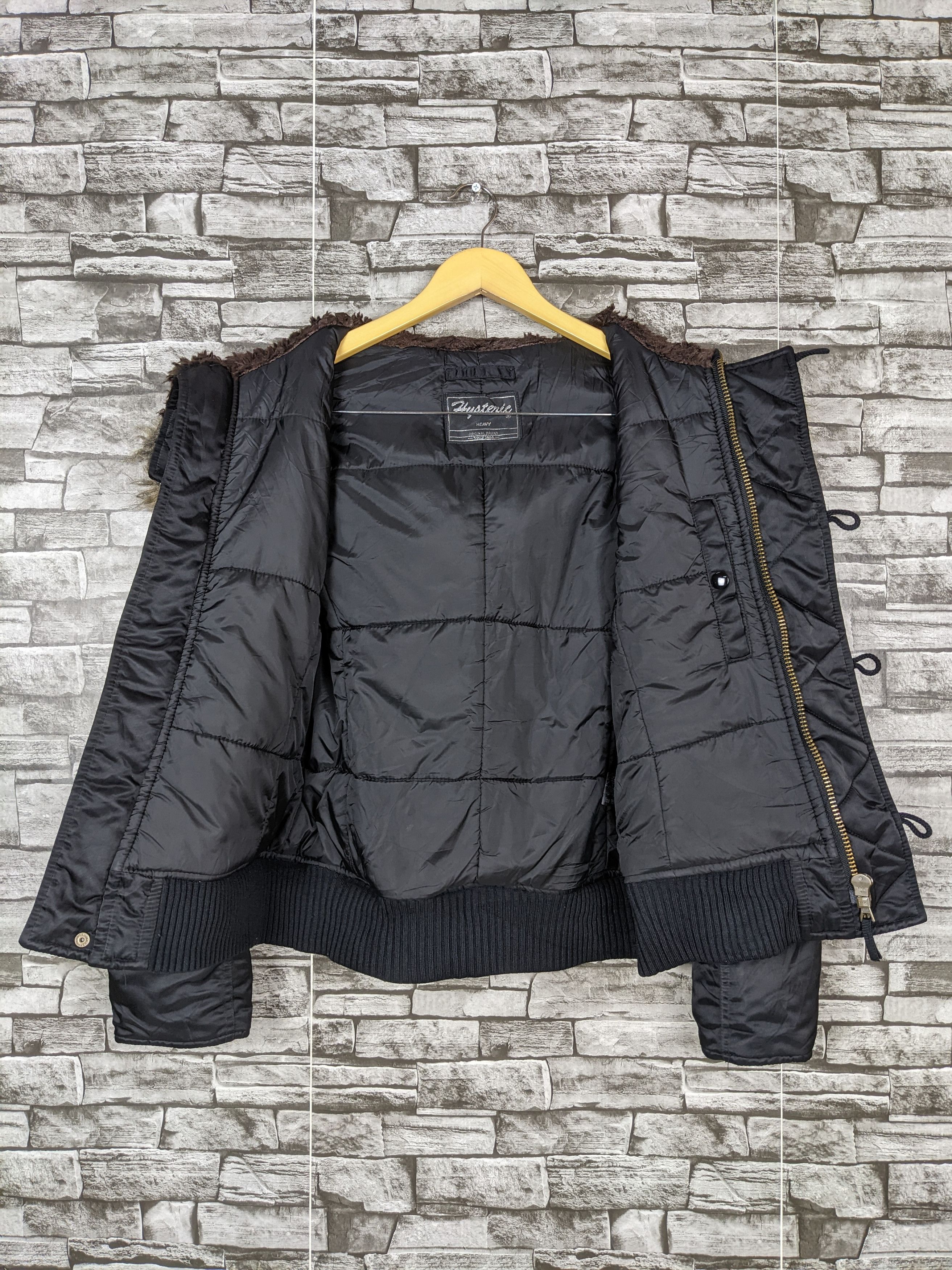 Hysteric Glamour Hysteric Glamour Heavy Label Fur Bomber Jacket Flight Jacket Size US S / EU 44-46 / 1 - 8 Thumbnail