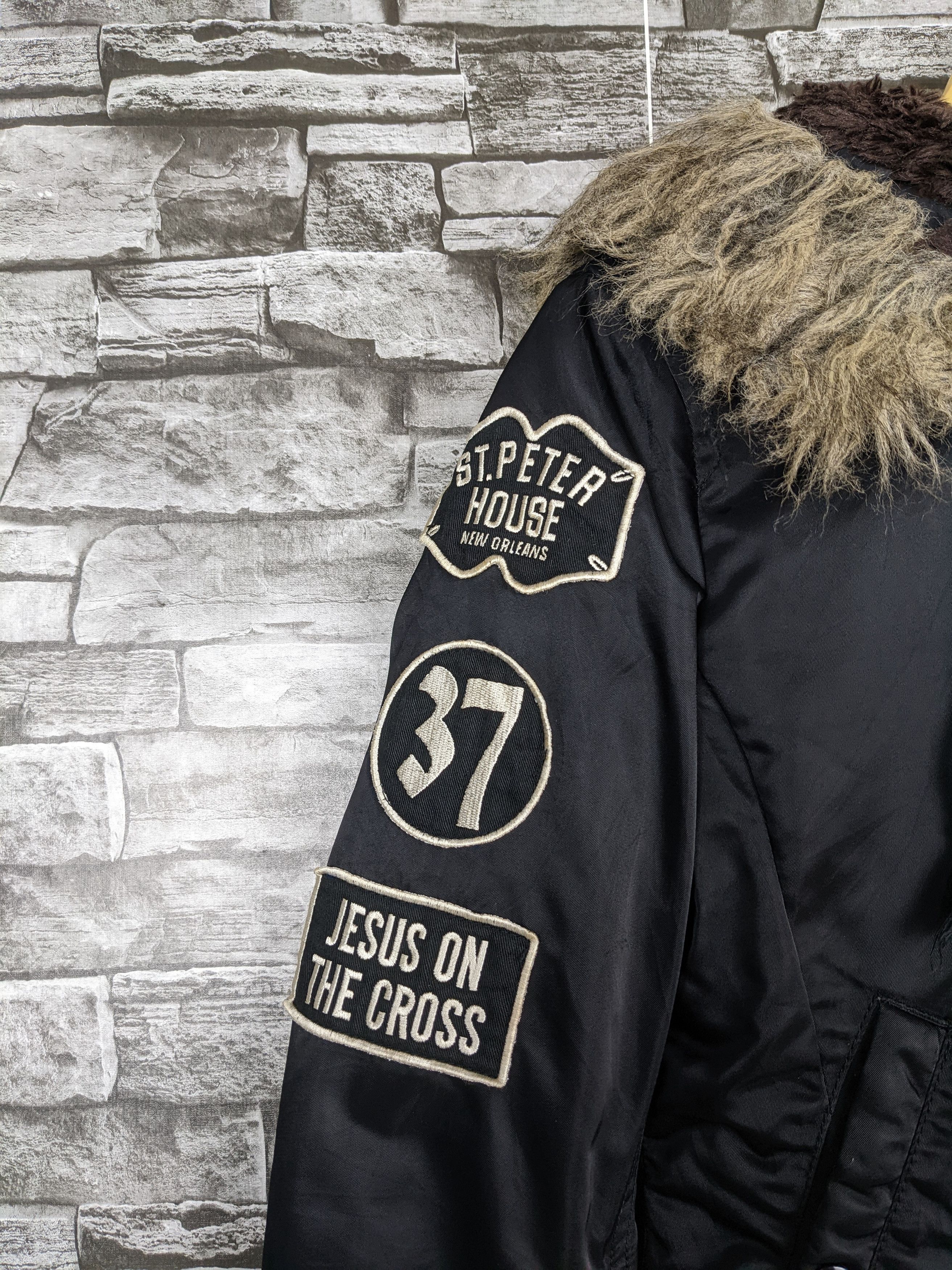 Hysteric Glamour Hysteric Glamour Heavy Label Fur Bomber Jacket Flight Jacket Size US S / EU 44-46 / 1 - 7 Thumbnail