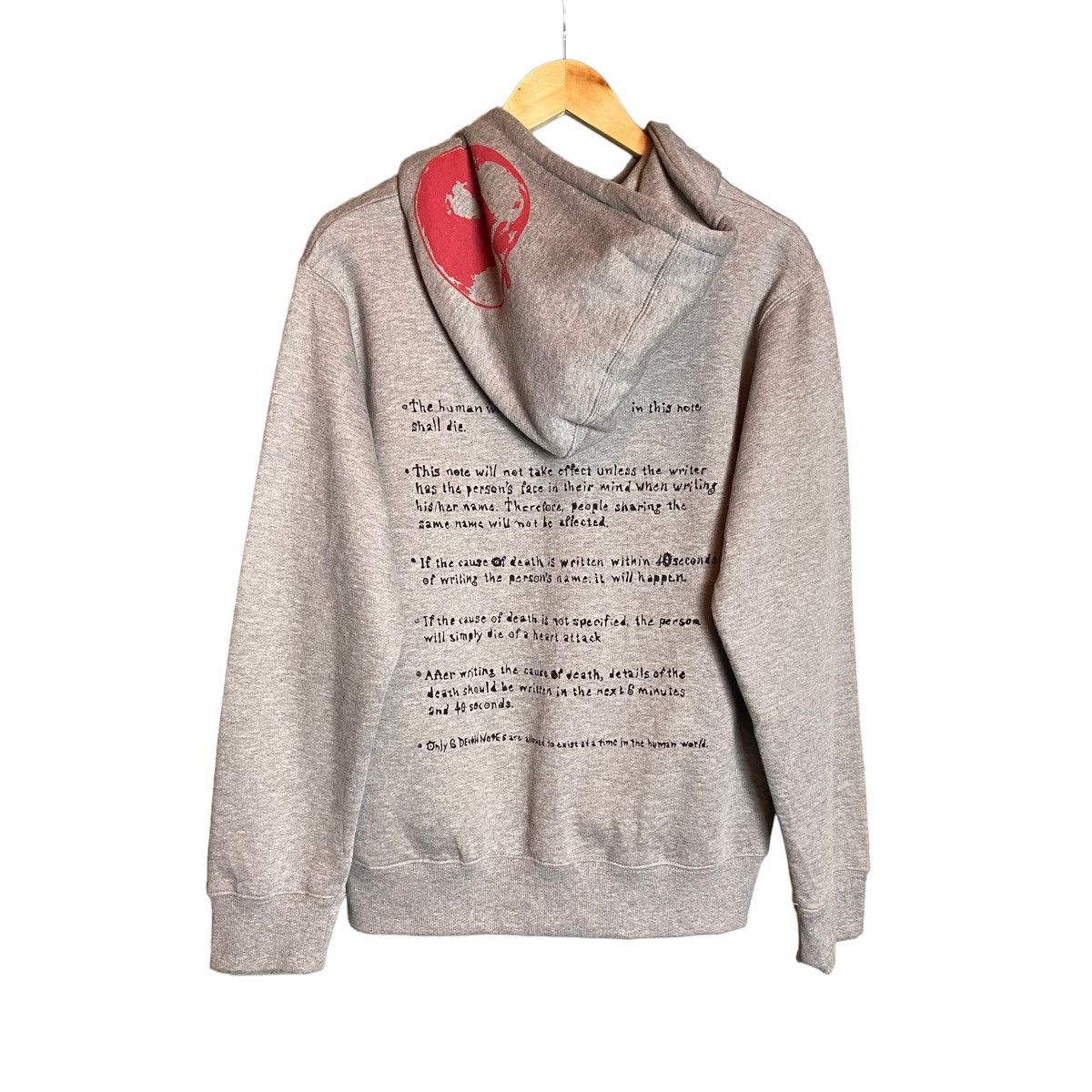Anime Vintage Y2K Death Note Ryuk Anime Hoodie Size US L / EU 52-54 / 3 - 2 Thumbnail