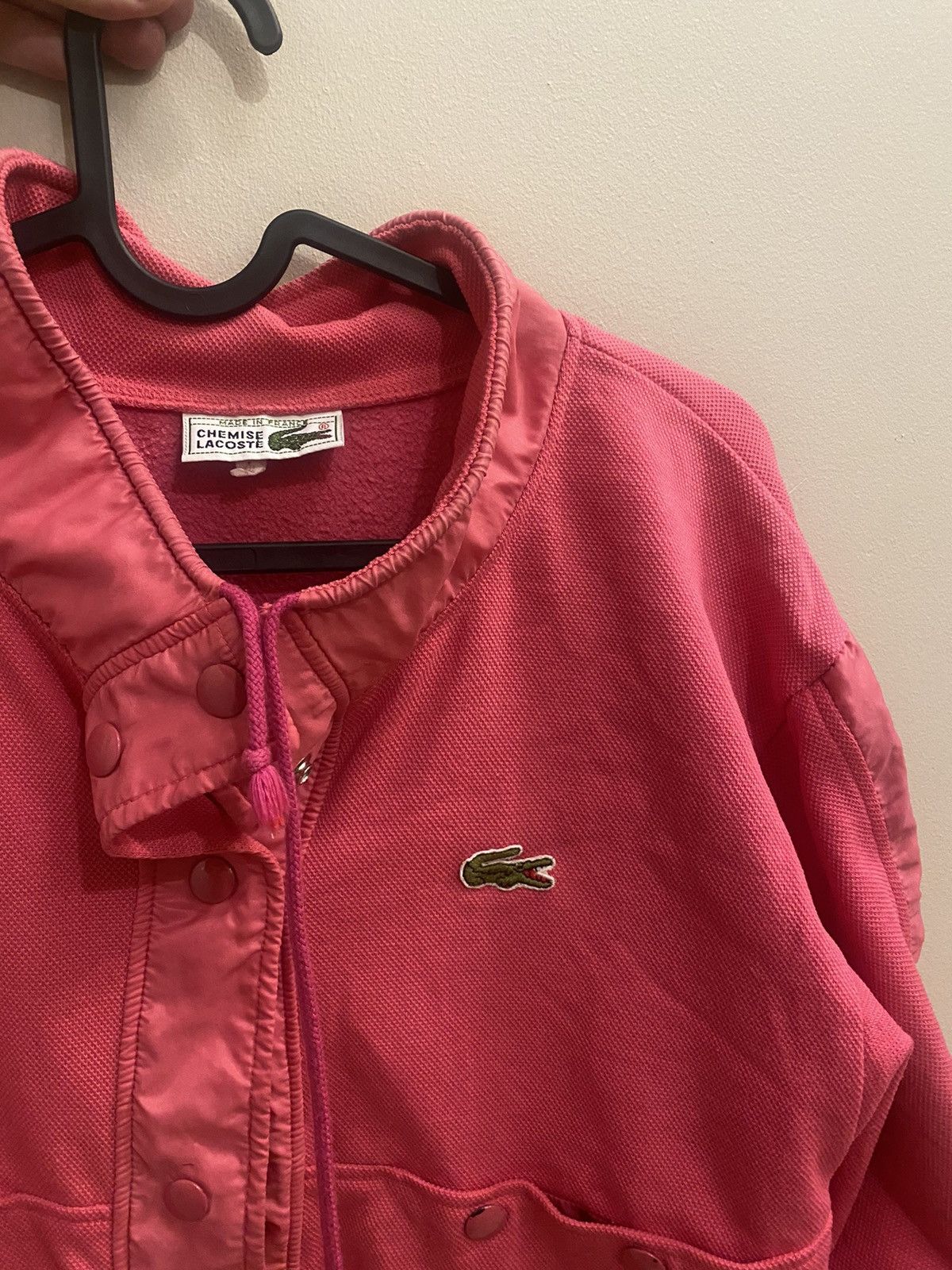 Vintage lacoste zip hoodie