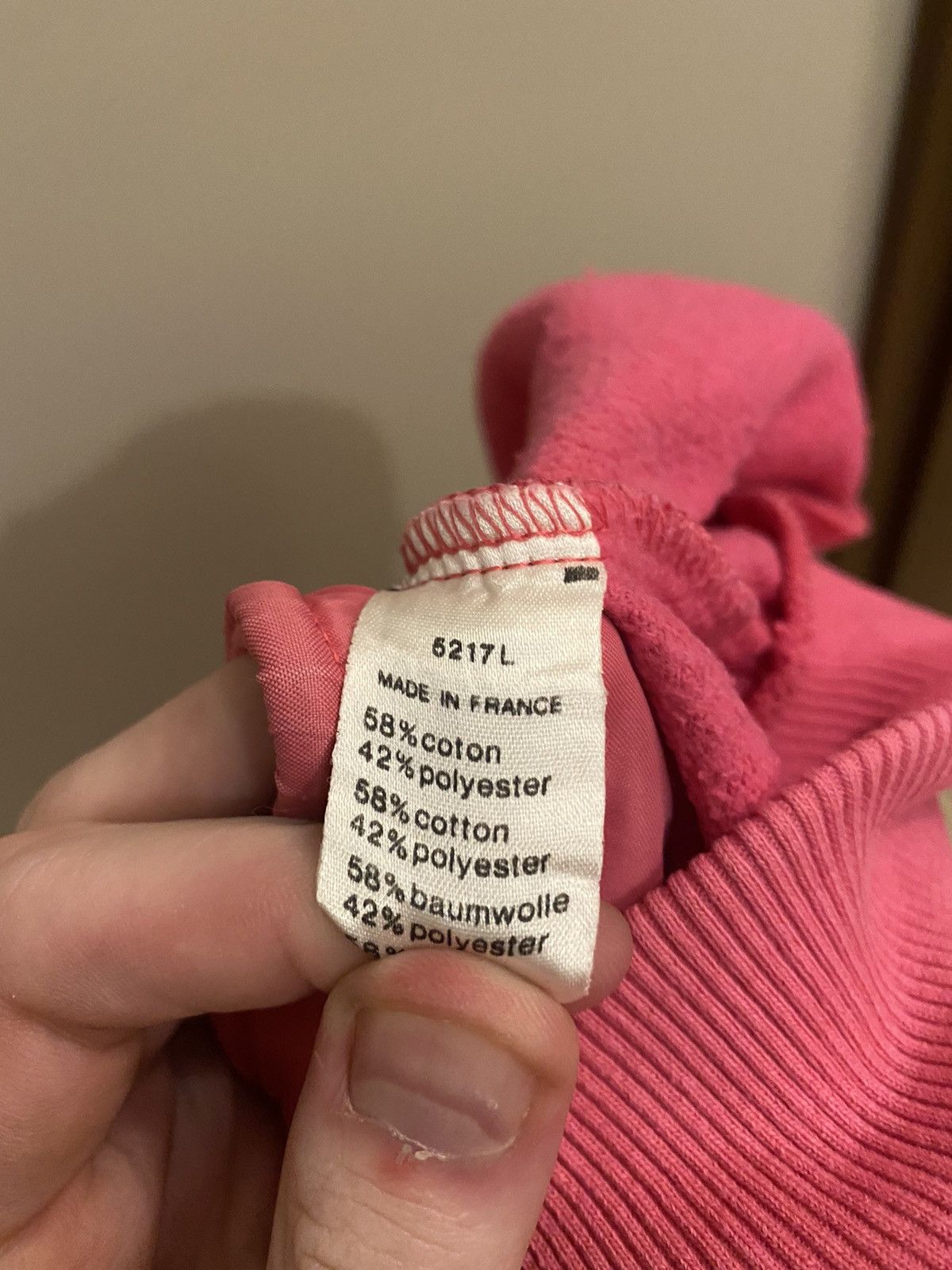Vintage lacoste zip hoodie