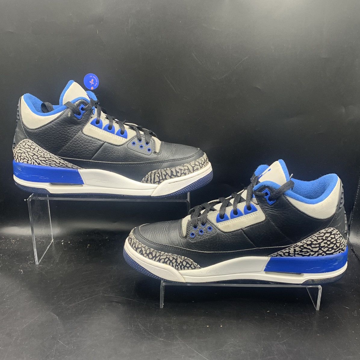 Jordan Brand Nike Air Jordan 3 Retro “Sport Blue” Men’s Size 9 No Box Size US 9 / EU 42 - 4 Thumbnail