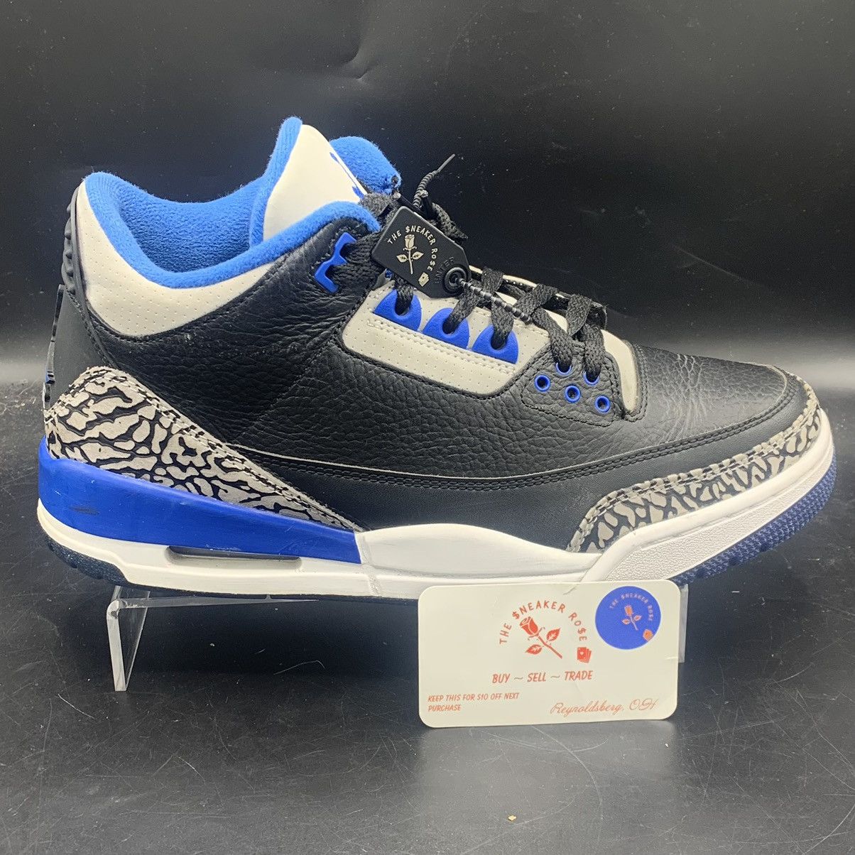 Jordan Brand Nike Air Jordan 3 Retro “Sport Blue” Men’s Size 9 No Box Size US 9 / EU 42 - 1 Thumbnail