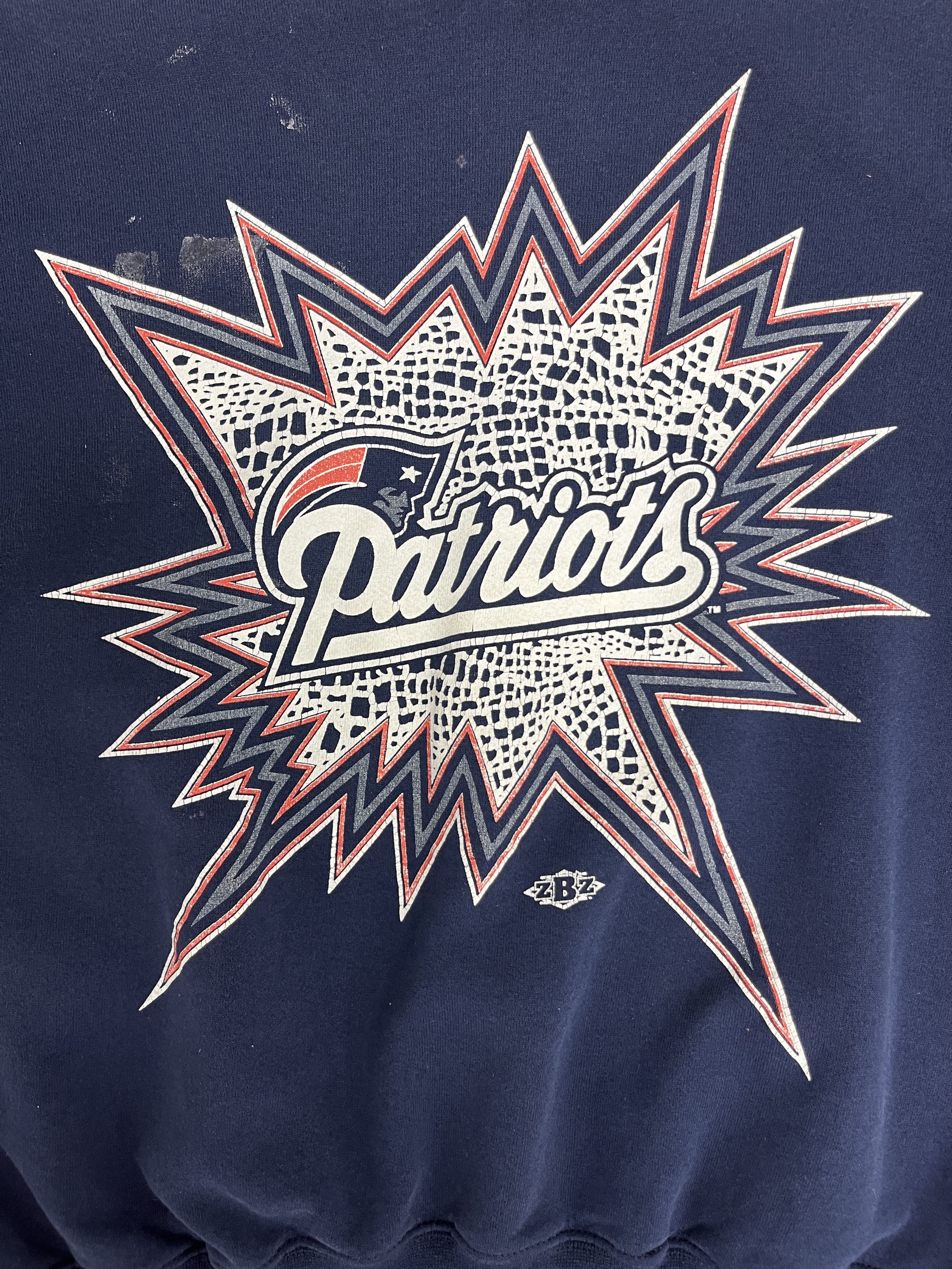 Vintage New England Patriots Vintage Sweater Crewneck Size US L / EU 52-54 / 3 - 2 Thumbnail
