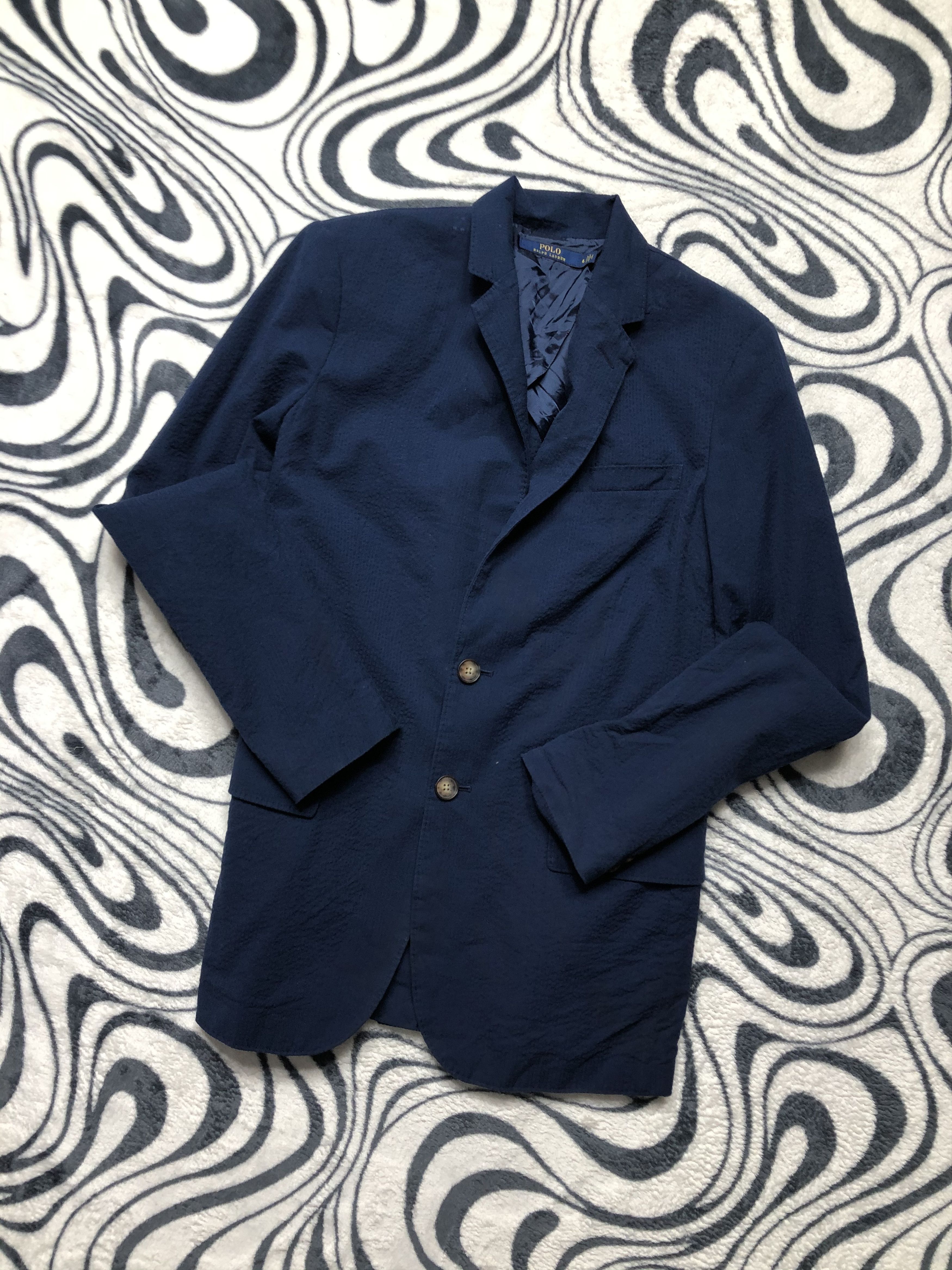 Polo Ralph Lauren × Ralph Lauren × Vintage Polo Ralph Lauren Two Buttons Blazer Size US M / EU 48-50 / 2 - 1 Thumbnail