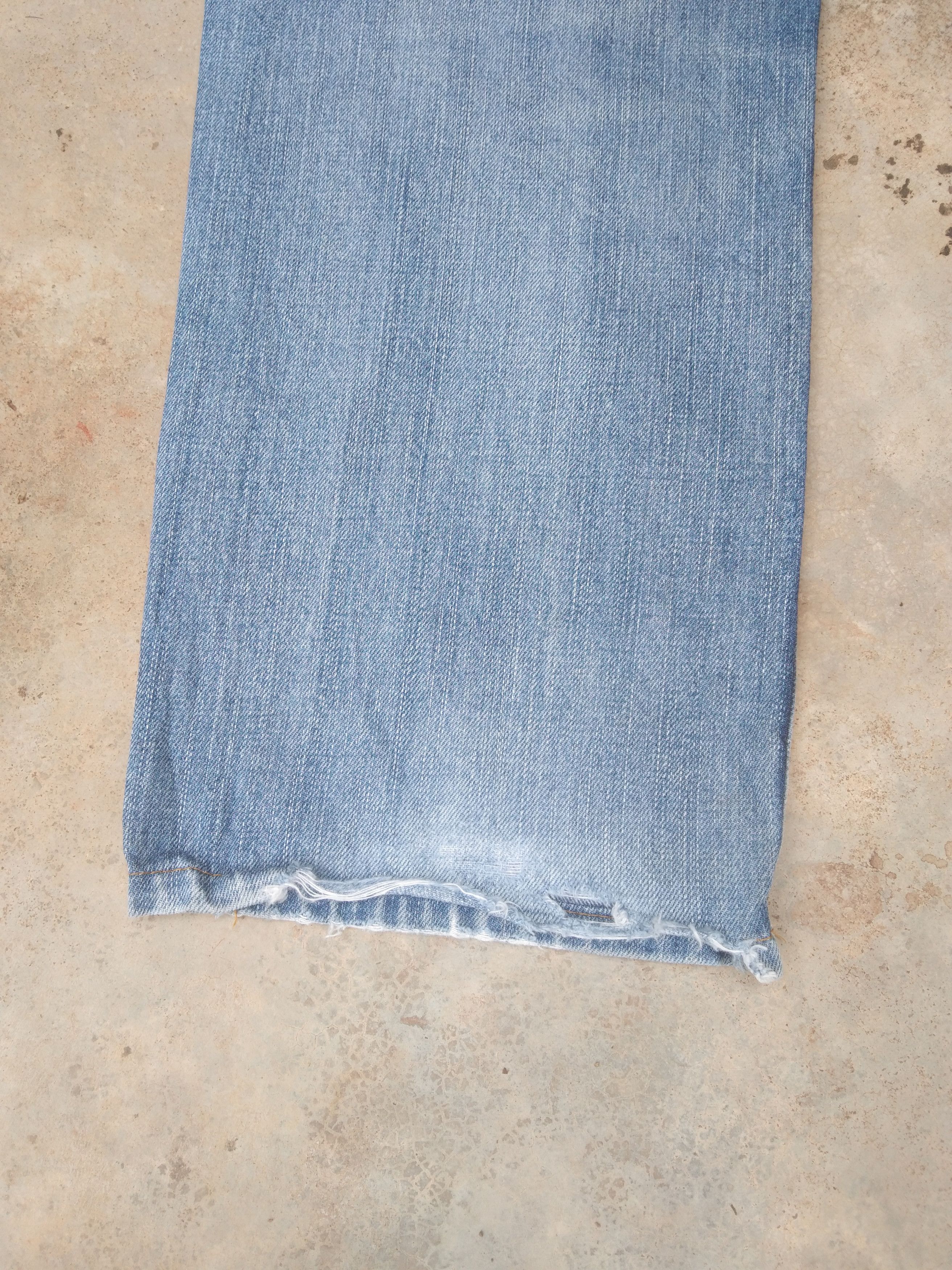 Levi's Vintage Levi's Jeans 702 Straight Leg Distressed Denim Size US 34 / EU 50 - 3 Thumbnail