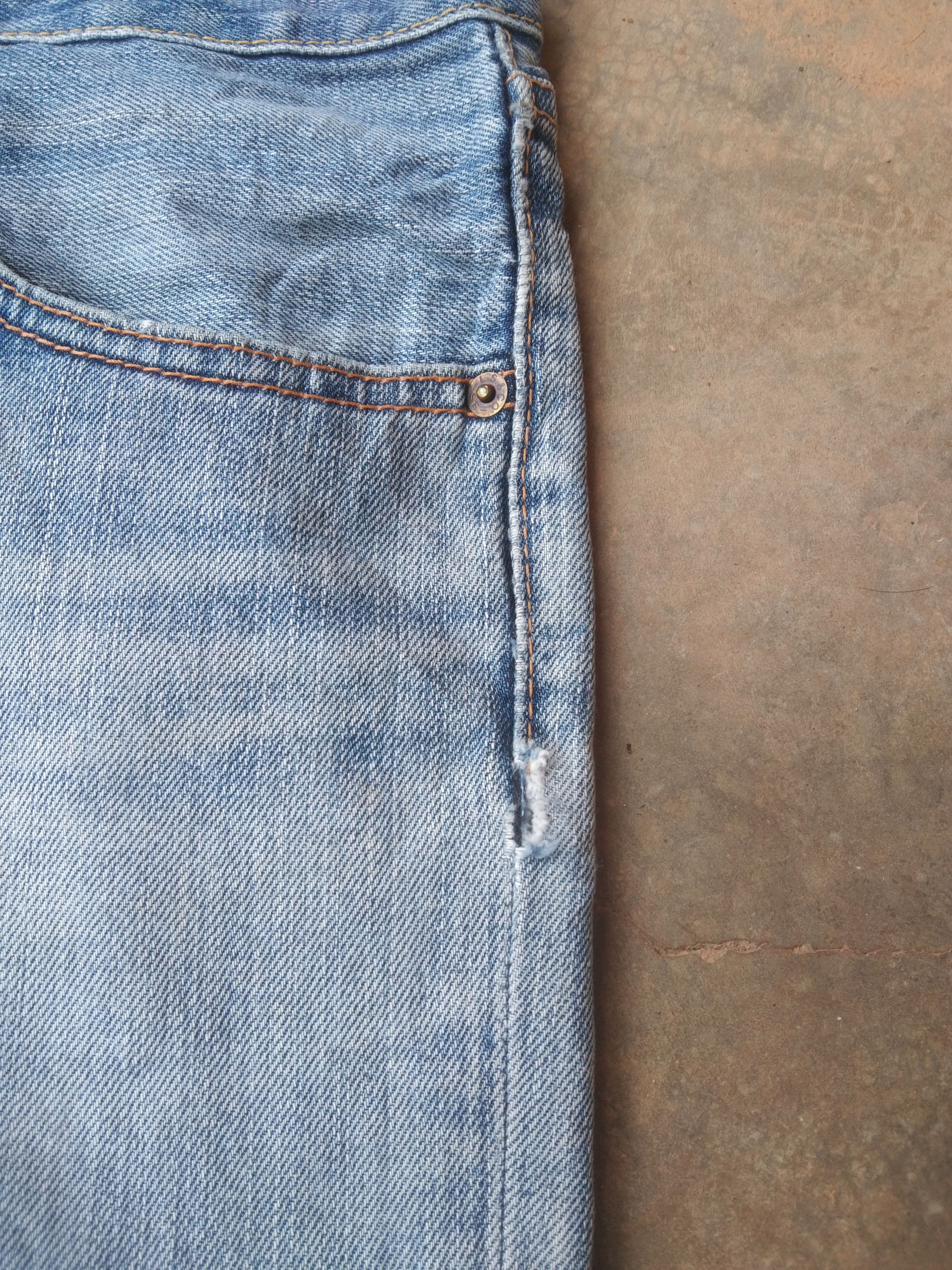 Levi's Vintage Levi's Jeans 702 Straight Leg Distressed Denim Size US 34 / EU 50 - 8 Thumbnail