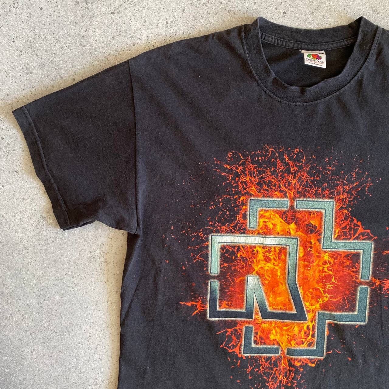 Band Tees × Vintage Rammstein Vintage Heavy Cotton Y2K Band Tee Size US M / EU 48-50 / 2 - 3 Thumbnail