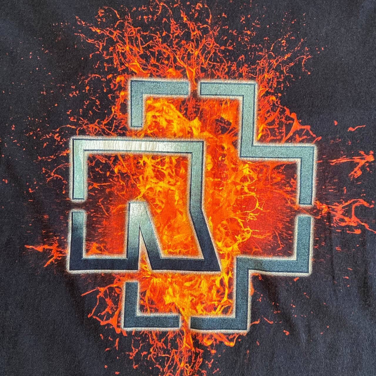 Band Tees × Vintage Rammstein Vintage Heavy Cotton Y2K Band Tee Size US M / EU 48-50 / 2 - 7 Thumbnail