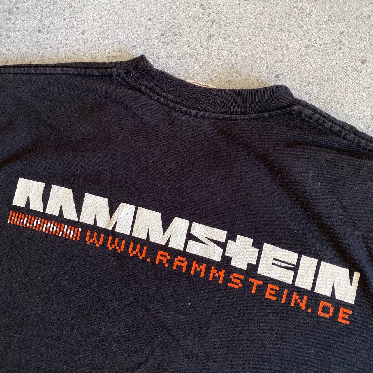 Band Tees × Vintage Rammstein Vintage Heavy Cotton Y2K Band Tee Size US M / EU 48-50 / 2 - 9 Thumbnail