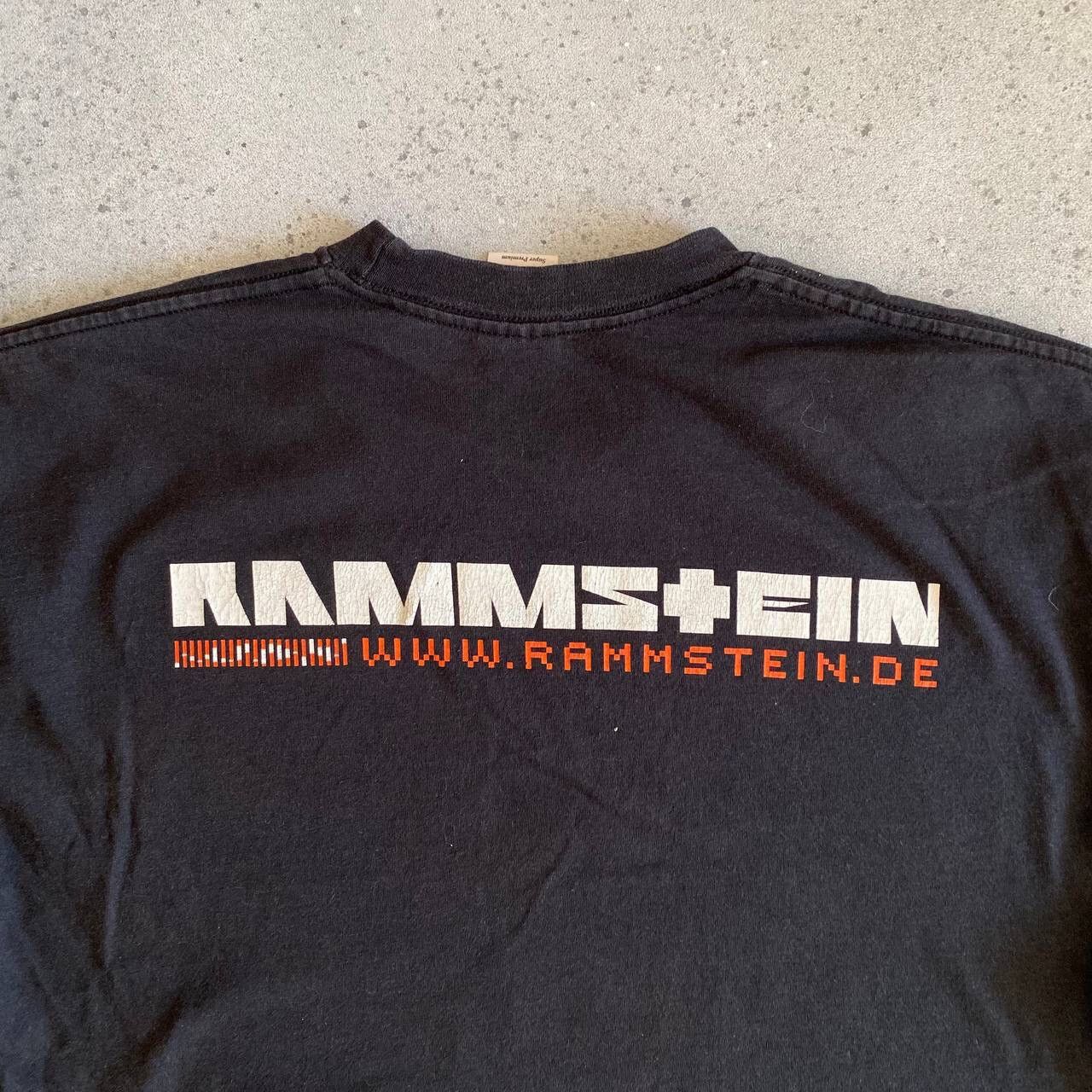 Band Tees × Vintage Rammstein Vintage Heavy Cotton Y2K Band Tee Size US M / EU 48-50 / 2 - 8 Thumbnail