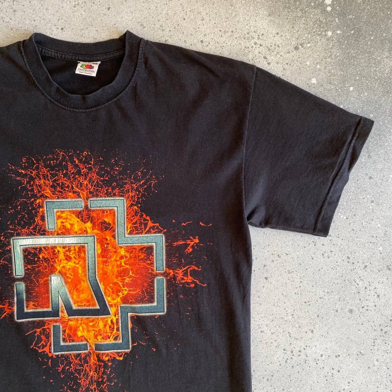 Band Tees × Vintage Rammstein Vintage Heavy Cotton Y2K Band Tee Size US M / EU 48-50 / 2 - 4 Thumbnail