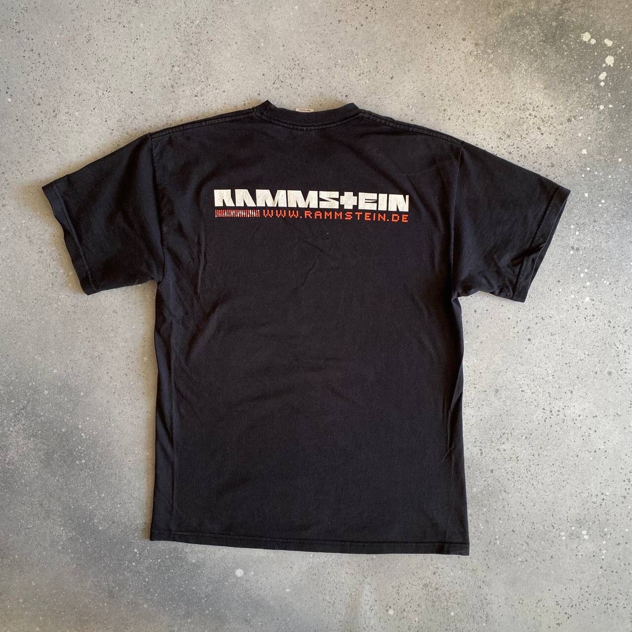 Band Tees × Vintage Rammstein Vintage Heavy Cotton Y2K Band Tee Size US M / EU 48-50 / 2 - 2 Thumbnail