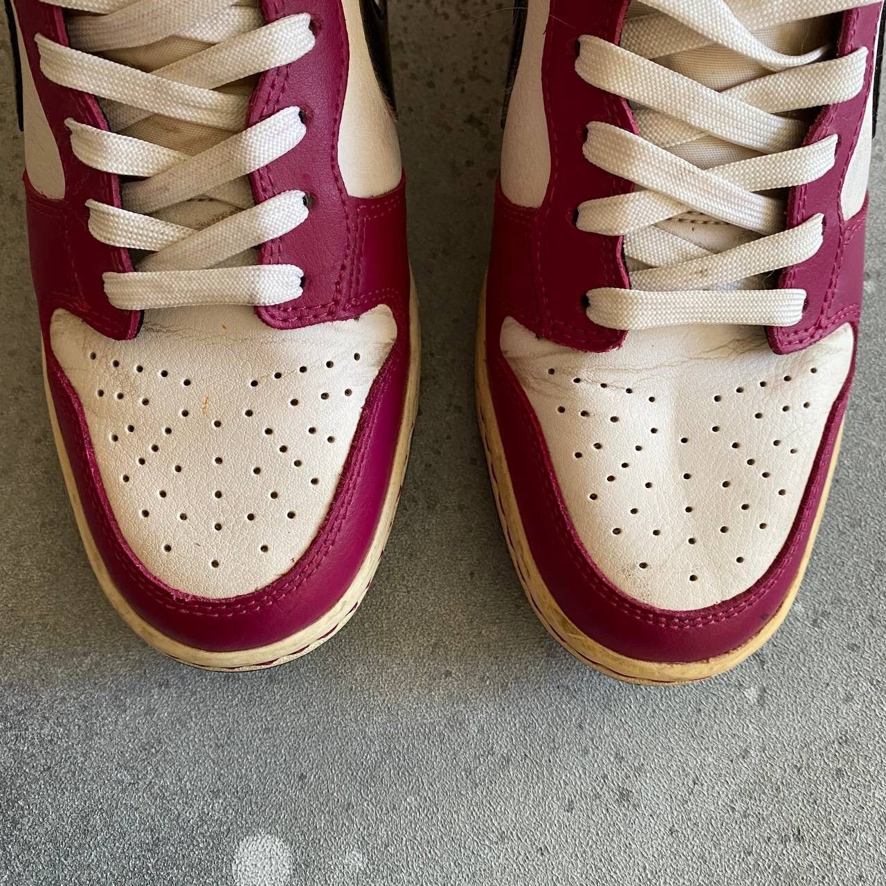 Nike × Vintage Nike Dunk Wmns Sky Hi 'Bright Magenta' Sneakers Size US 8 / IT 38 - 8 Thumbnail