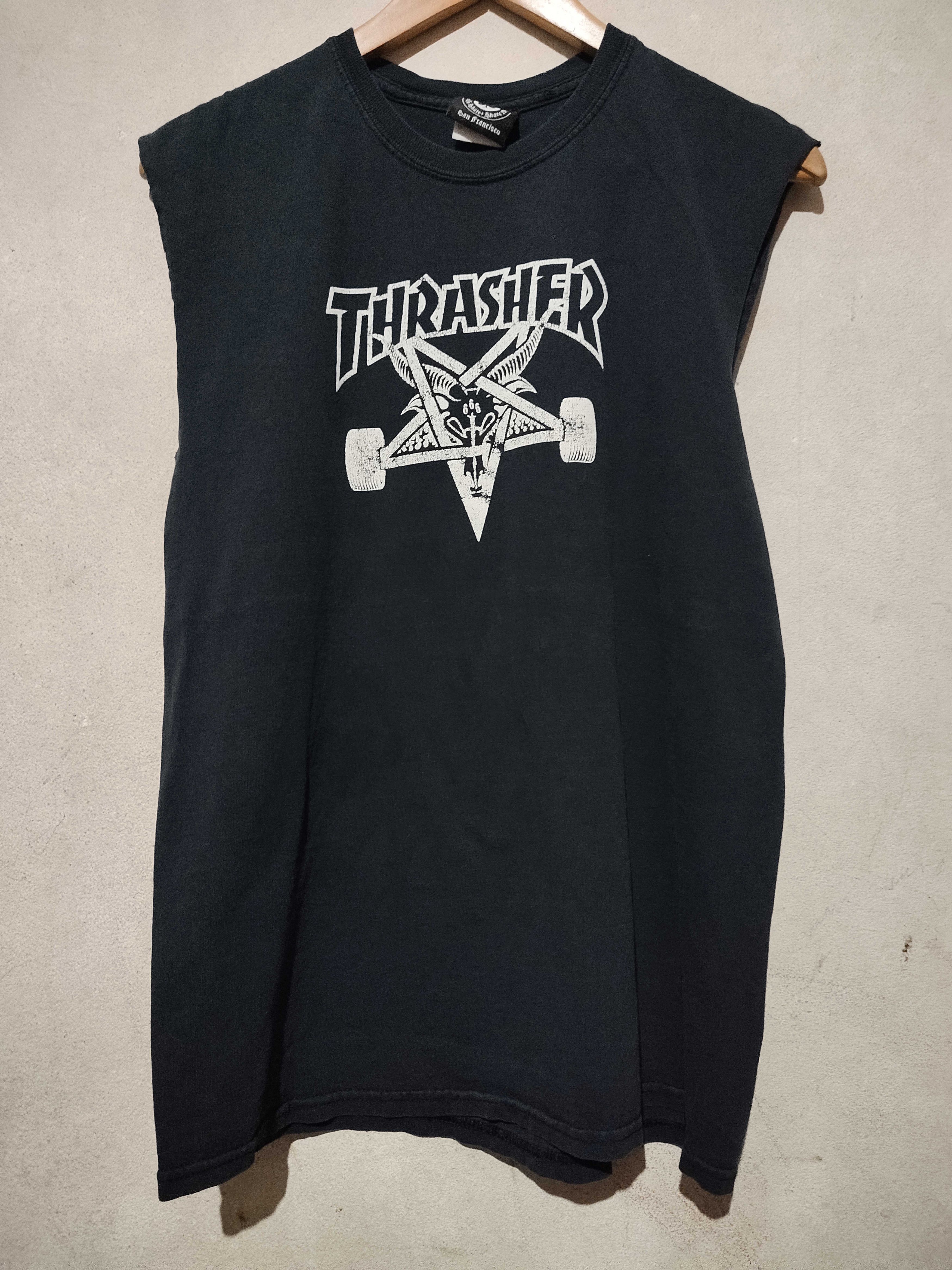 Thrasher streetwear crop sleeve