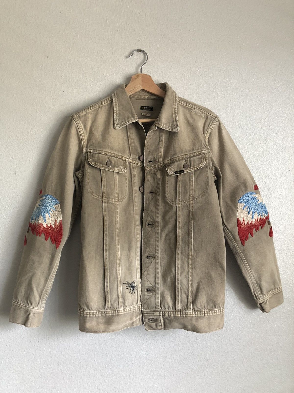 Kapital Kountry Thunderbird Denim Jacket | Grailed