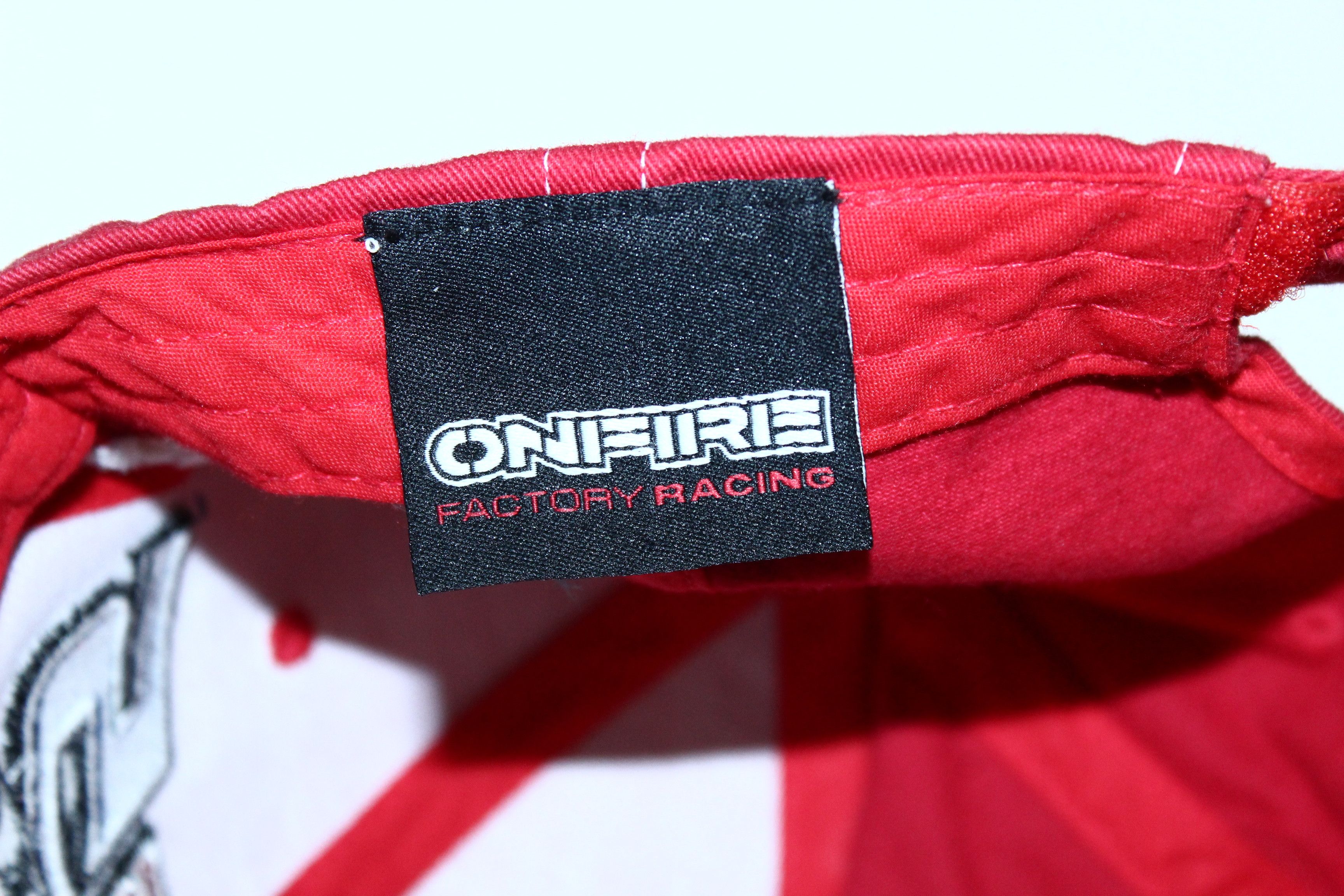Vintage VTG Onfire Factory Racing Cap Size ONE SIZE - 6 Thumbnail