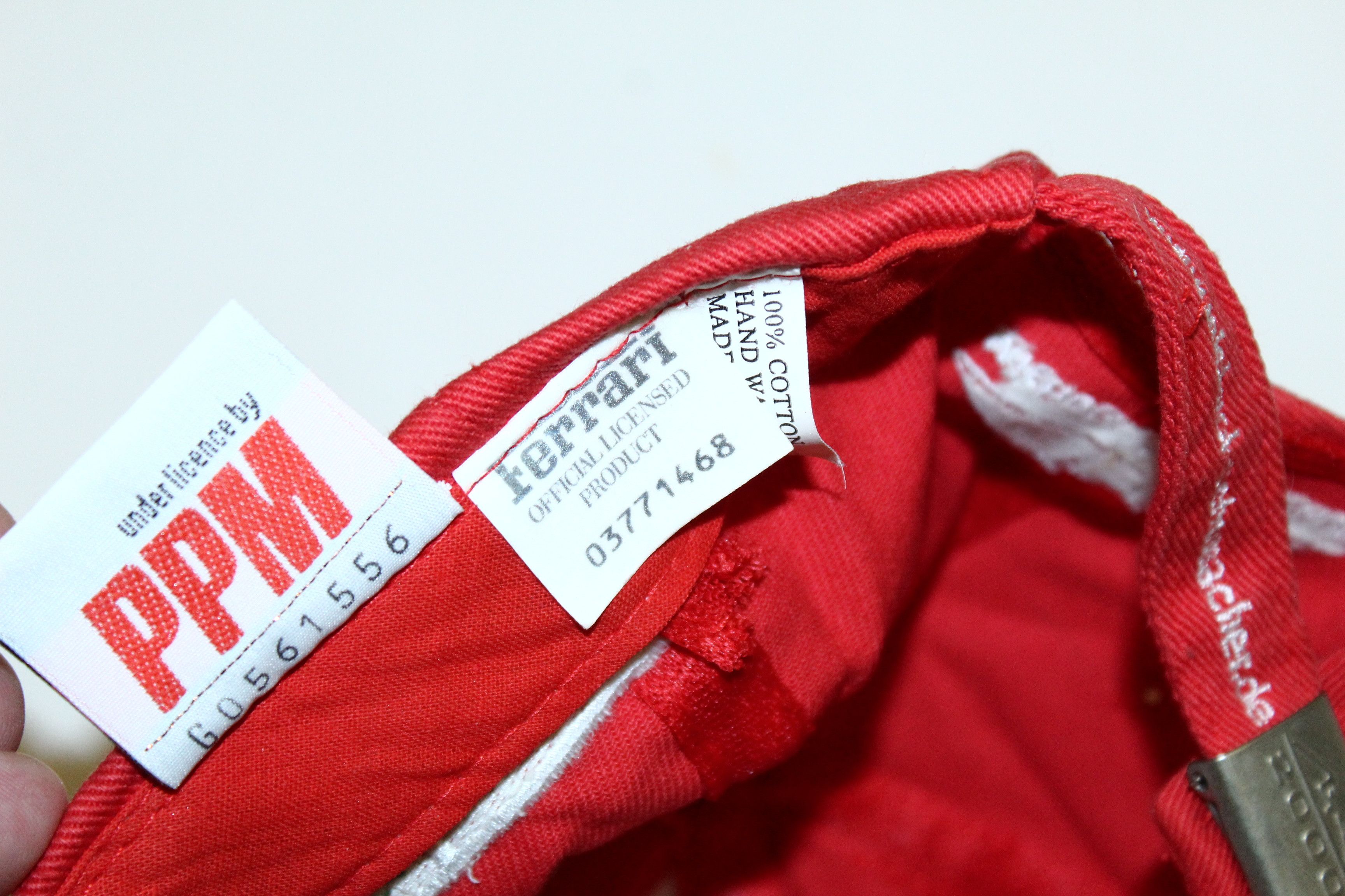 Ferrari 💥 VTG 💥 Michael Schumacher Collection Ferrari F1 Cap Size ONE SIZE - 8 Thumbnail