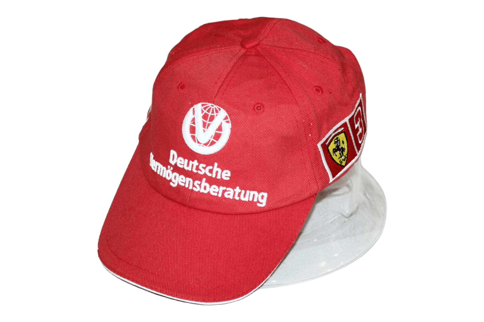 Ferrari 💥 VTG 💥 Michael Schumacher Collection Ferrari F1 Cap Size ONE SIZE - 2 Thumbnail