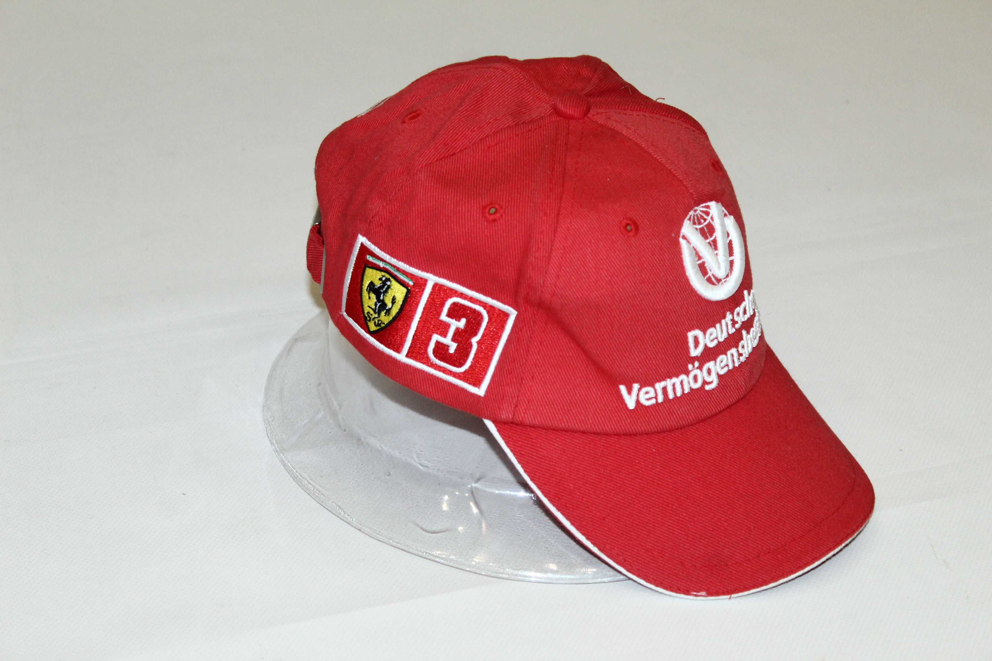 Ferrari 💥 VTG 💥 Michael Schumacher Collection Ferrari F1 Cap Size ONE SIZE - 4 Thumbnail